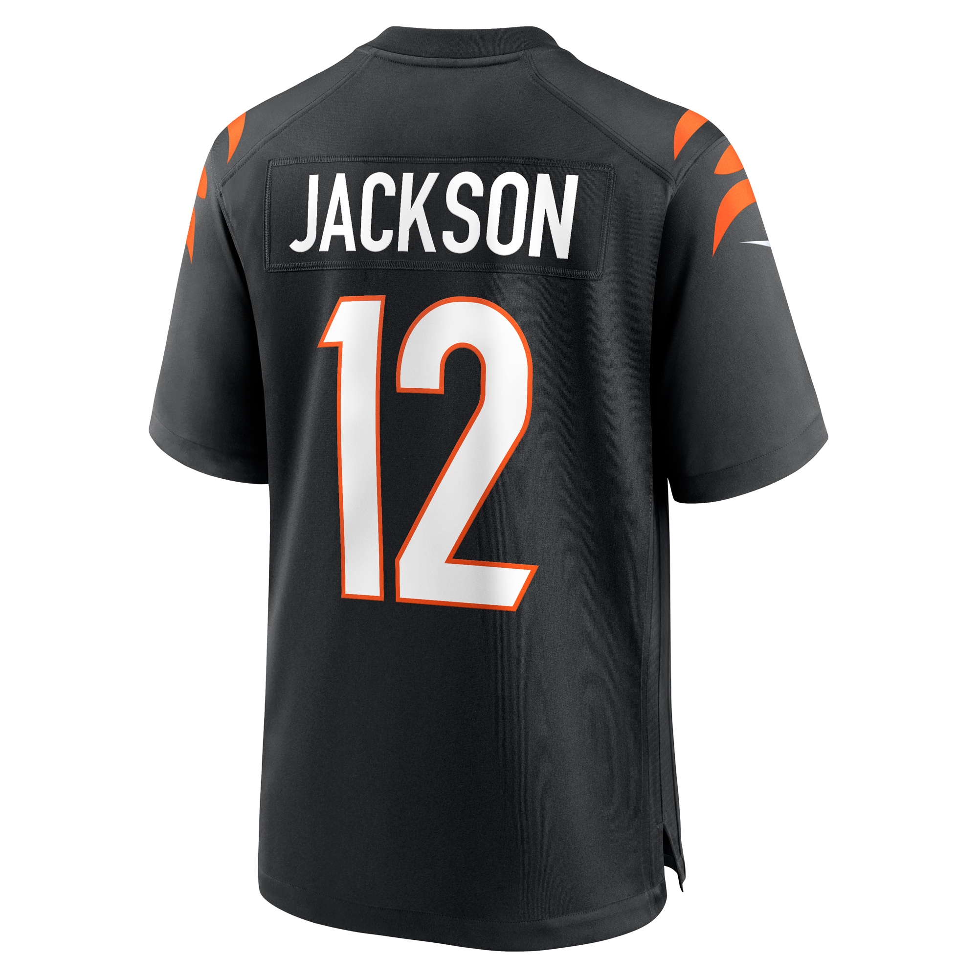Cincinnati Bengals Shedrick Jackson Black Team Game NFL Jersey Men's
