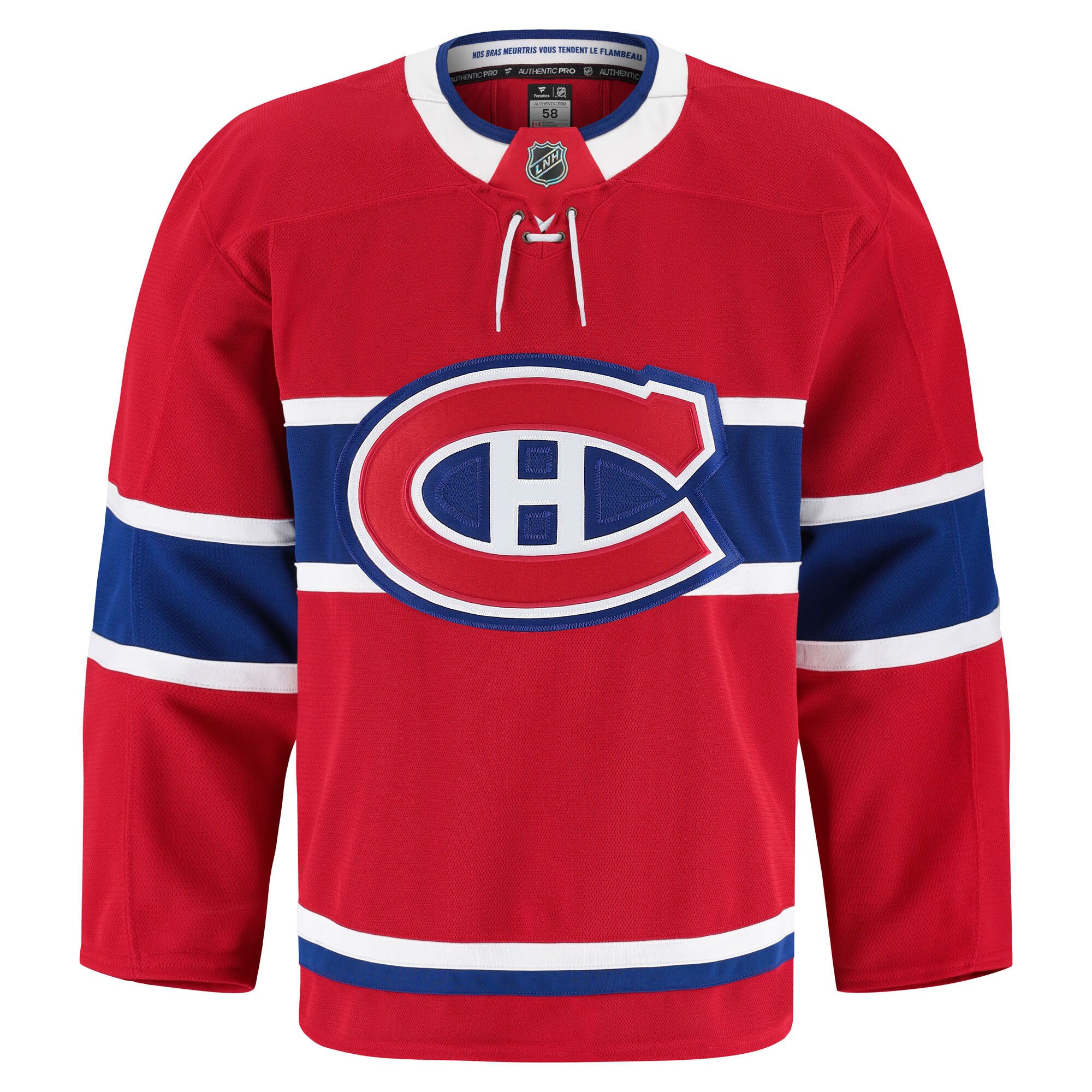 Montreal Canadiens Red Home Pro NHL Jersey Men's