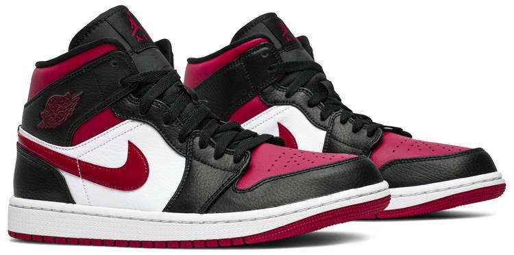 Air Jordan 1 Mid Noble Red 554724-066