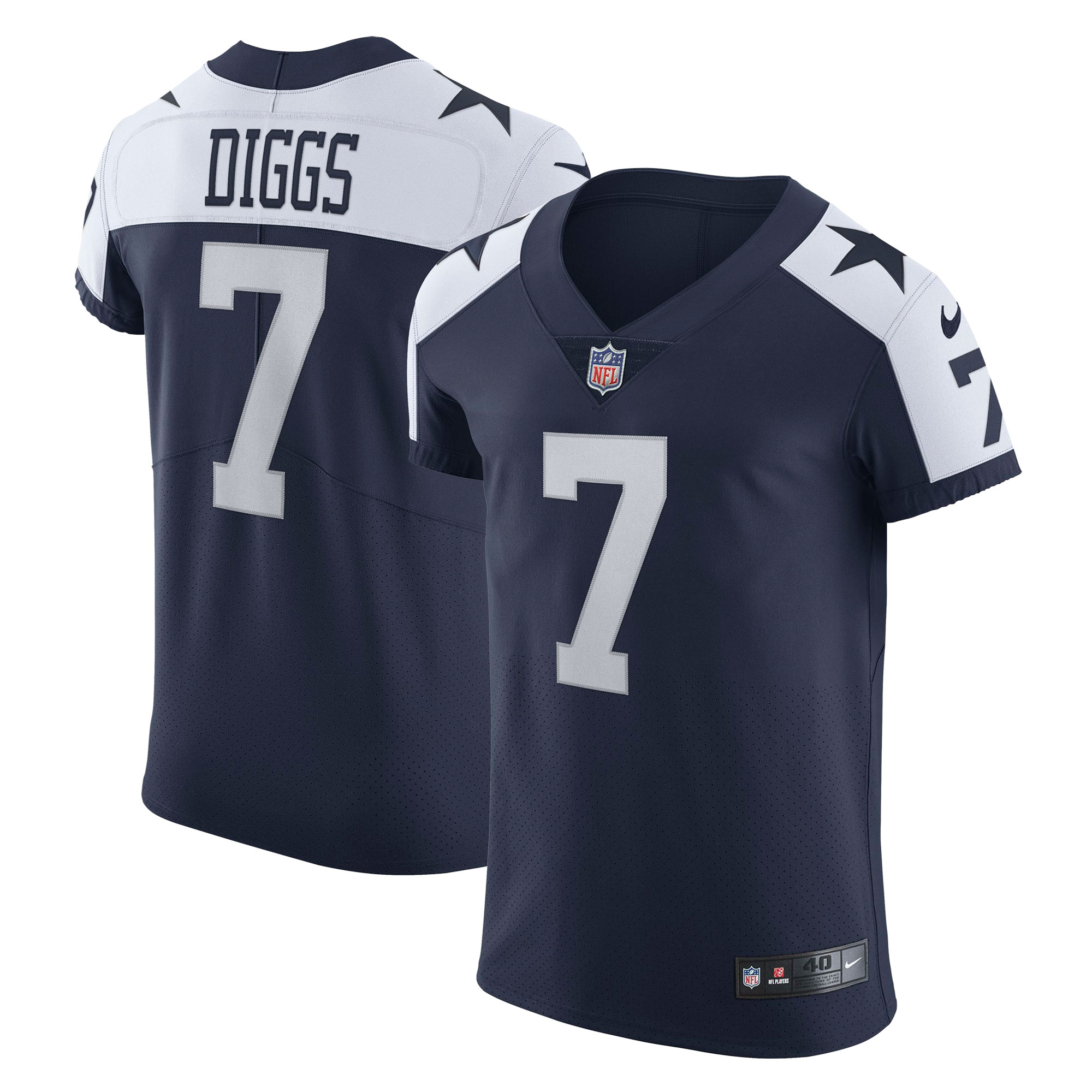 Dallas Cowboys Trevon Diggs Navy Alternate Vapor Elite NFL Jersey Men's
