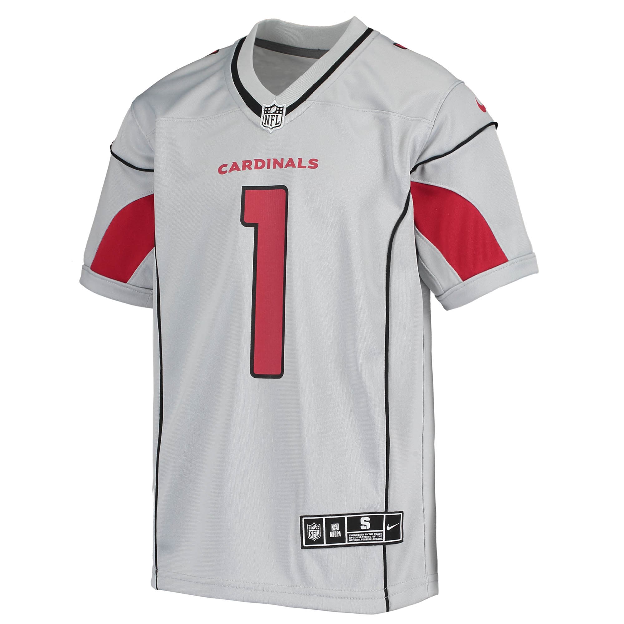 Arizona Cardinals Kyler Murray Silver Inverted Team Game NFL Jersey Youth
