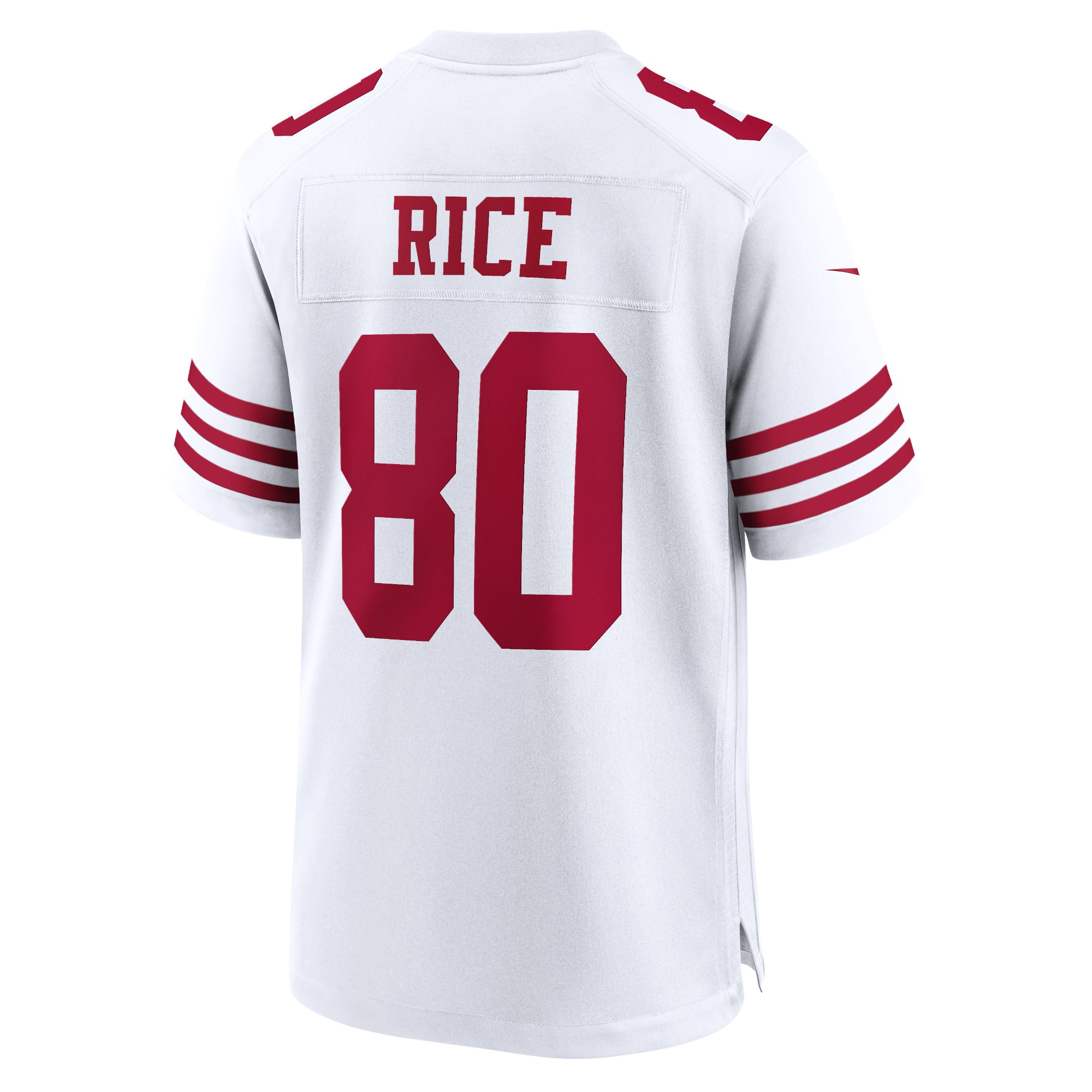 San Francisco 49ers Jerry Rice White Retired Player Game NFL Jersey Men's