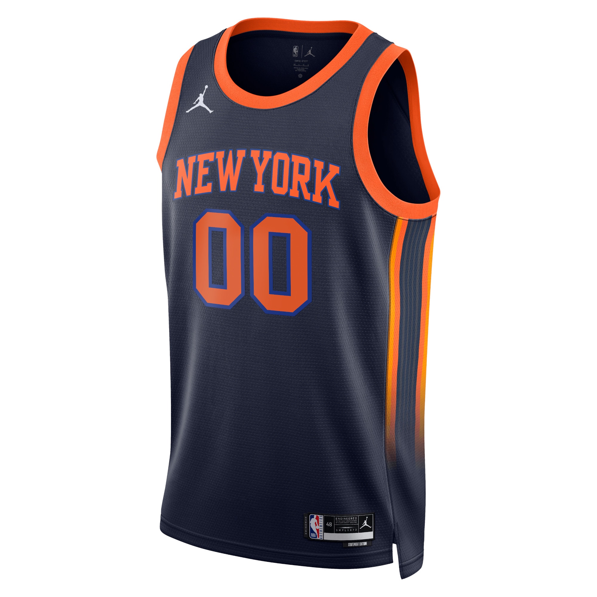 New York Knicks Jordan Statement Swingman Custom Unisex NBA Jersey Unisex