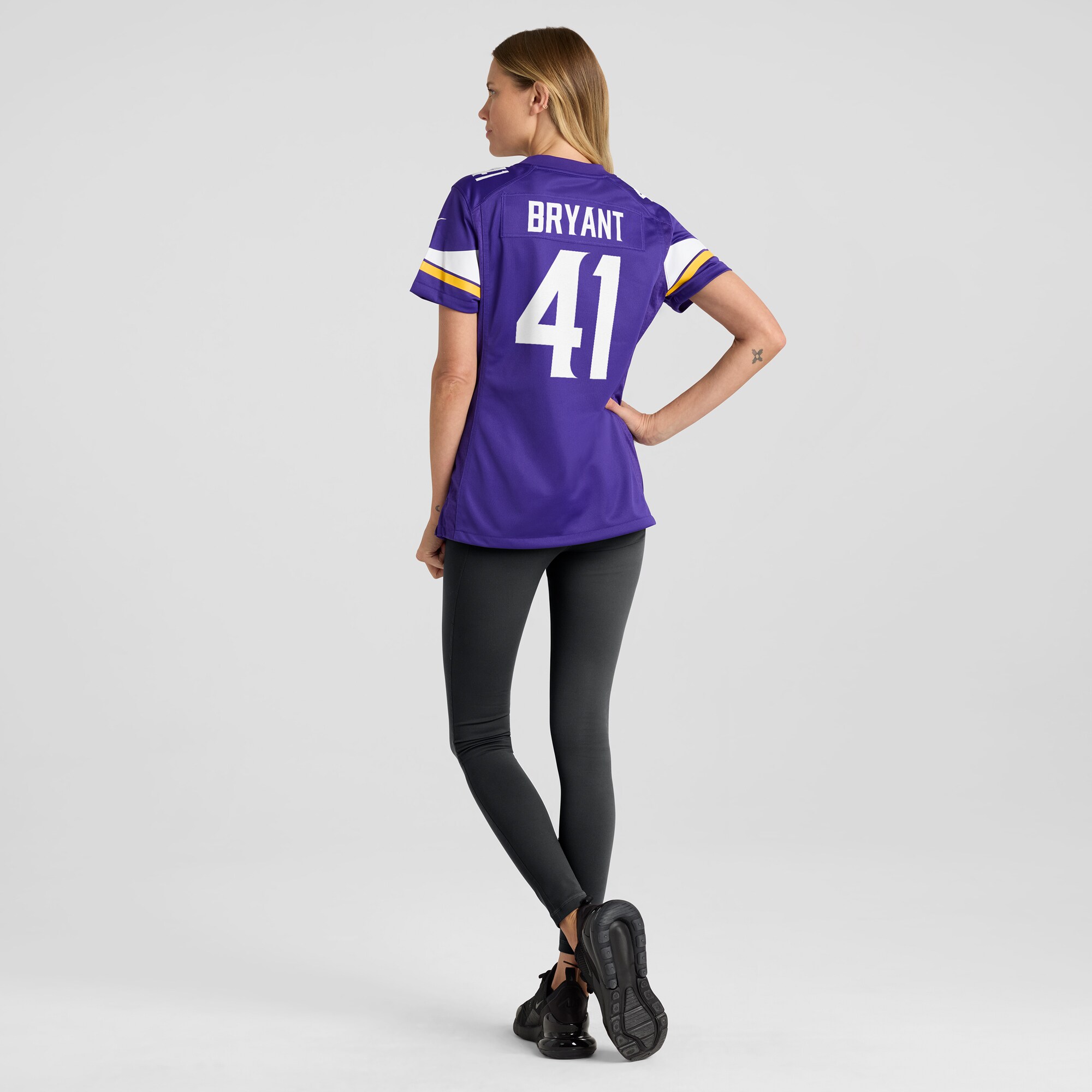 Minnesota Vikings Austin Bryant Purple Game NFL Jersey Women's