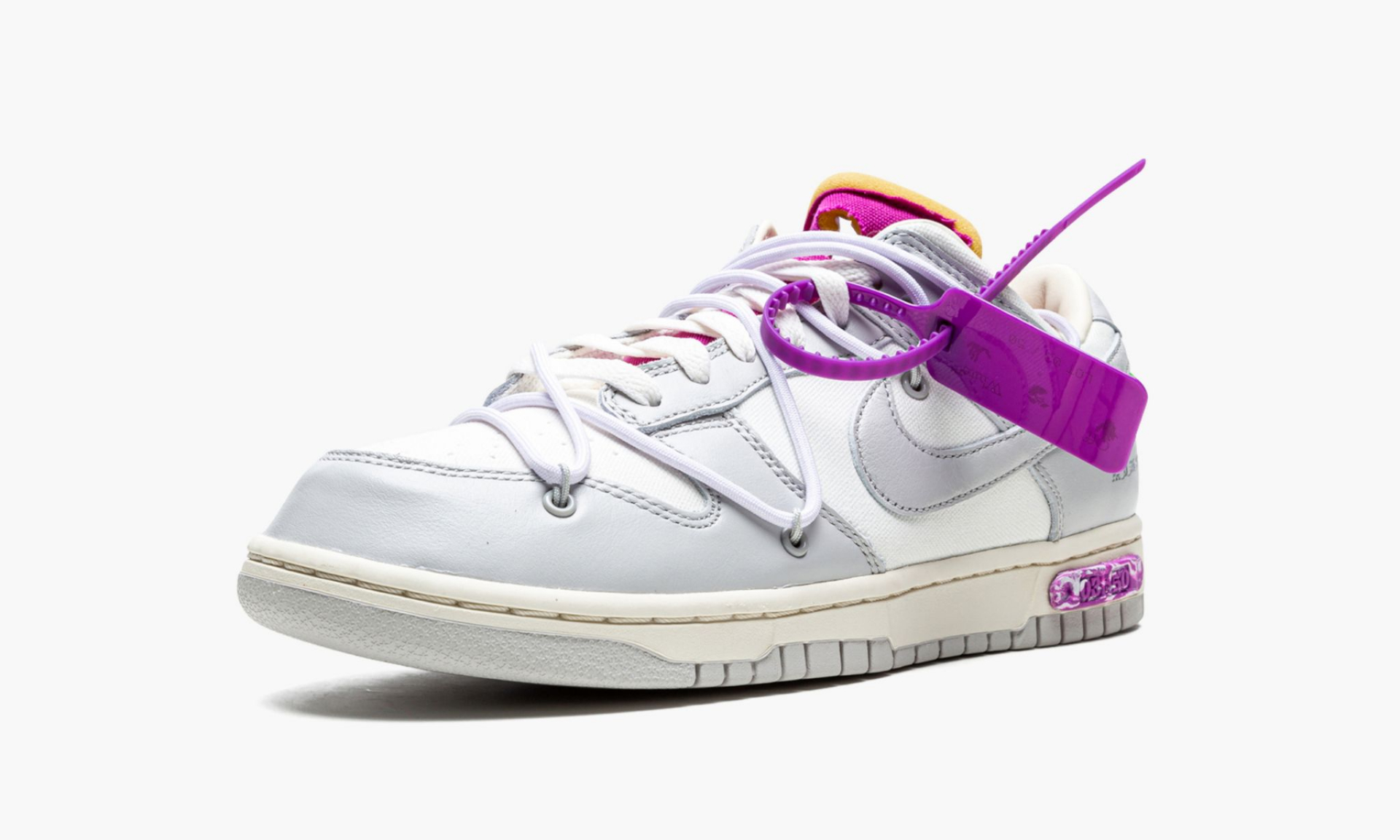 Off-White x Dunk Low Lot 03 of 50 DM1602-118