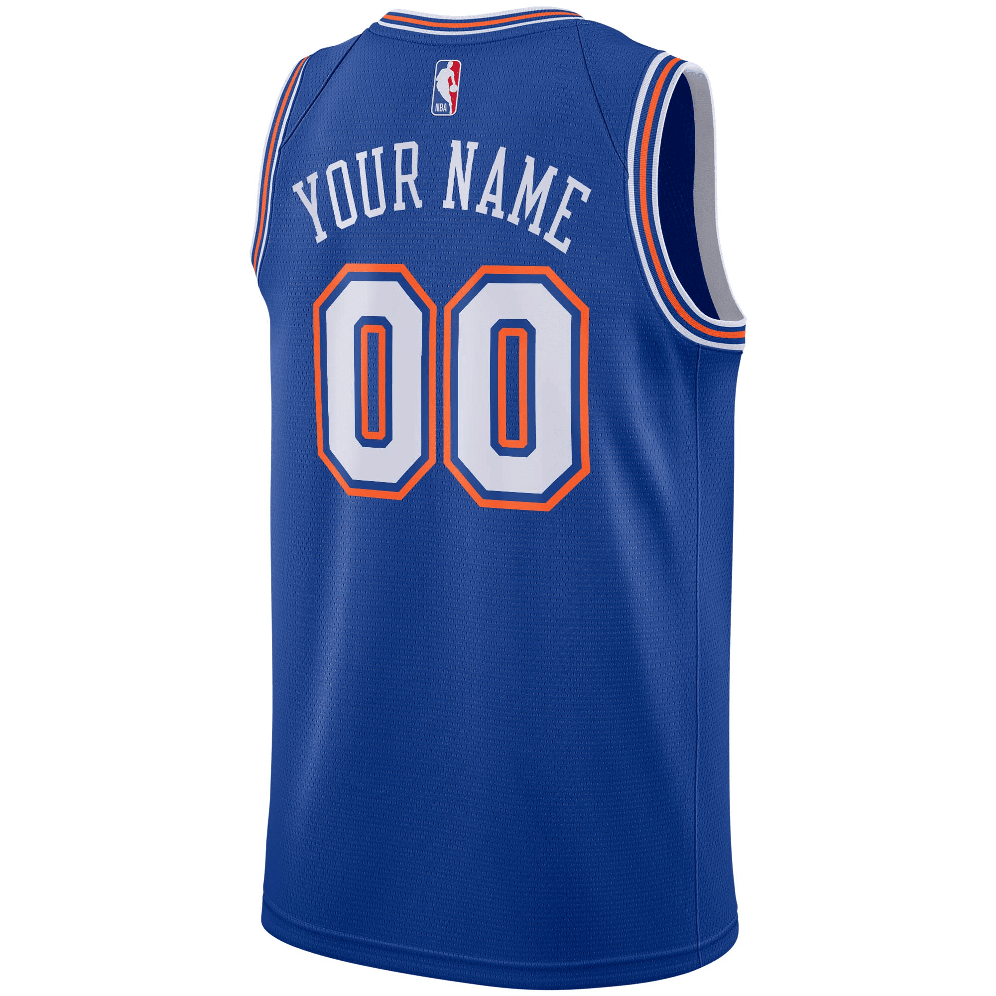 New York Knicks 2019/20 Custom Swingman Blue Statement Edition NBA Jersey Men's