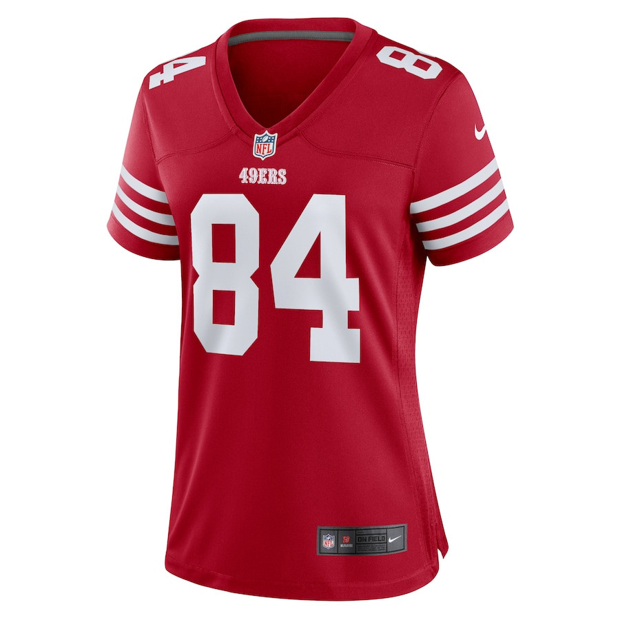 Chris Conley 84 San Francisco 49ers Game Scarlet NFL Jersey Women's