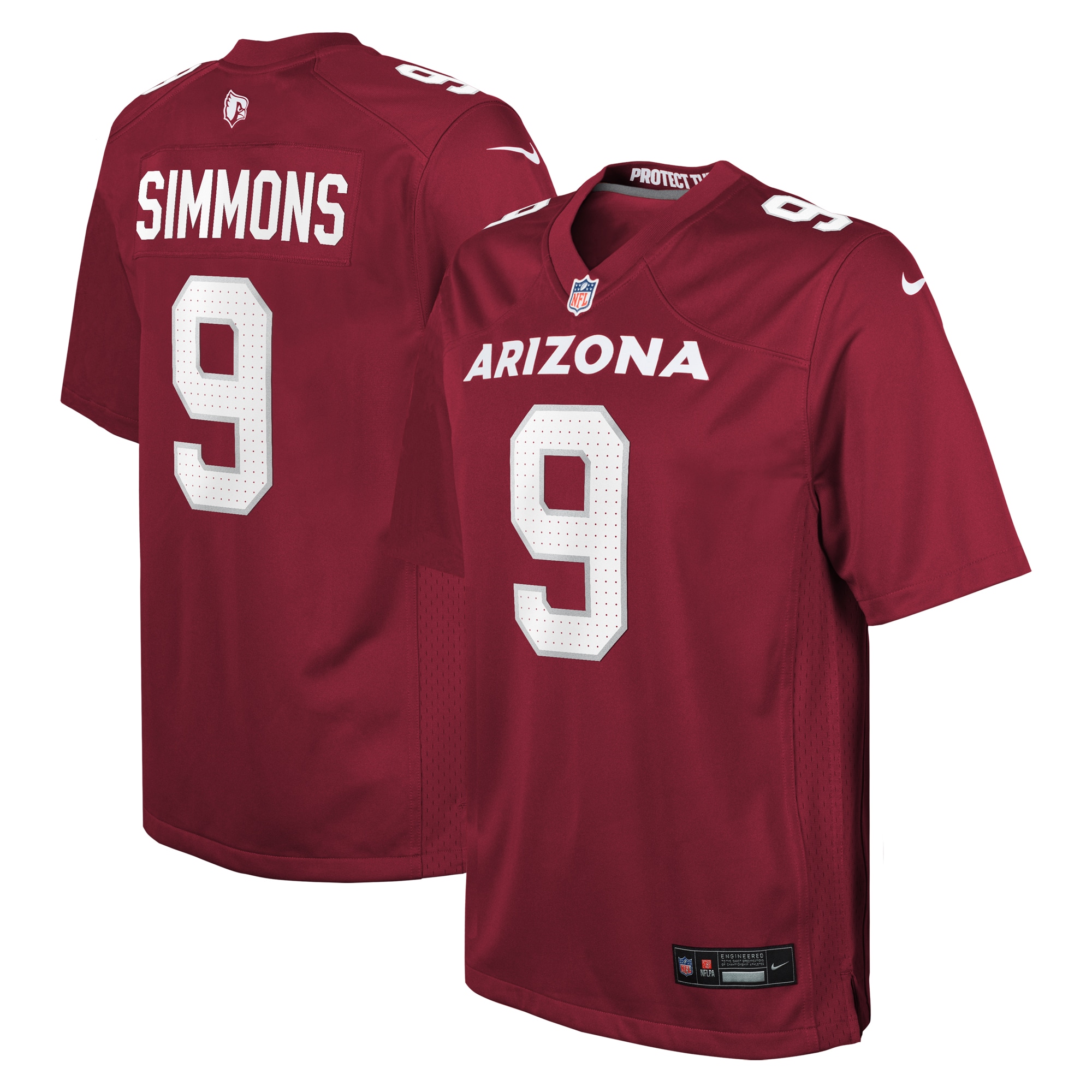 Arizona Cardinals Isaiah Simmons Cardinal Game NFL Jersey Youth