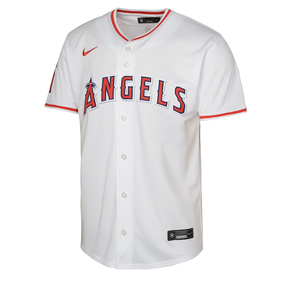 Los Angeles Angels Alternate Limited White MLB Jersey Youth