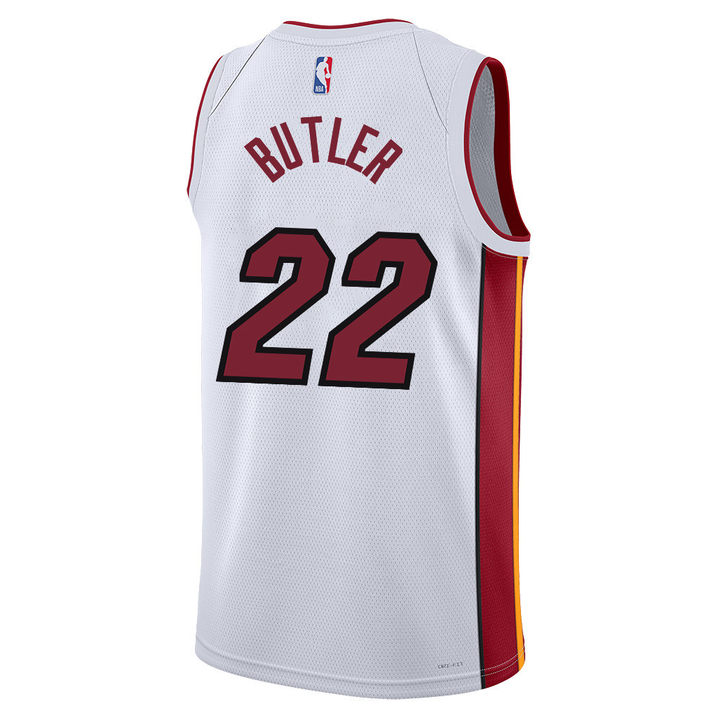 Jimmy Butler 22 Miami Heat Scoring Machine 2023 Champions Swingman White NBA Jersey Men's