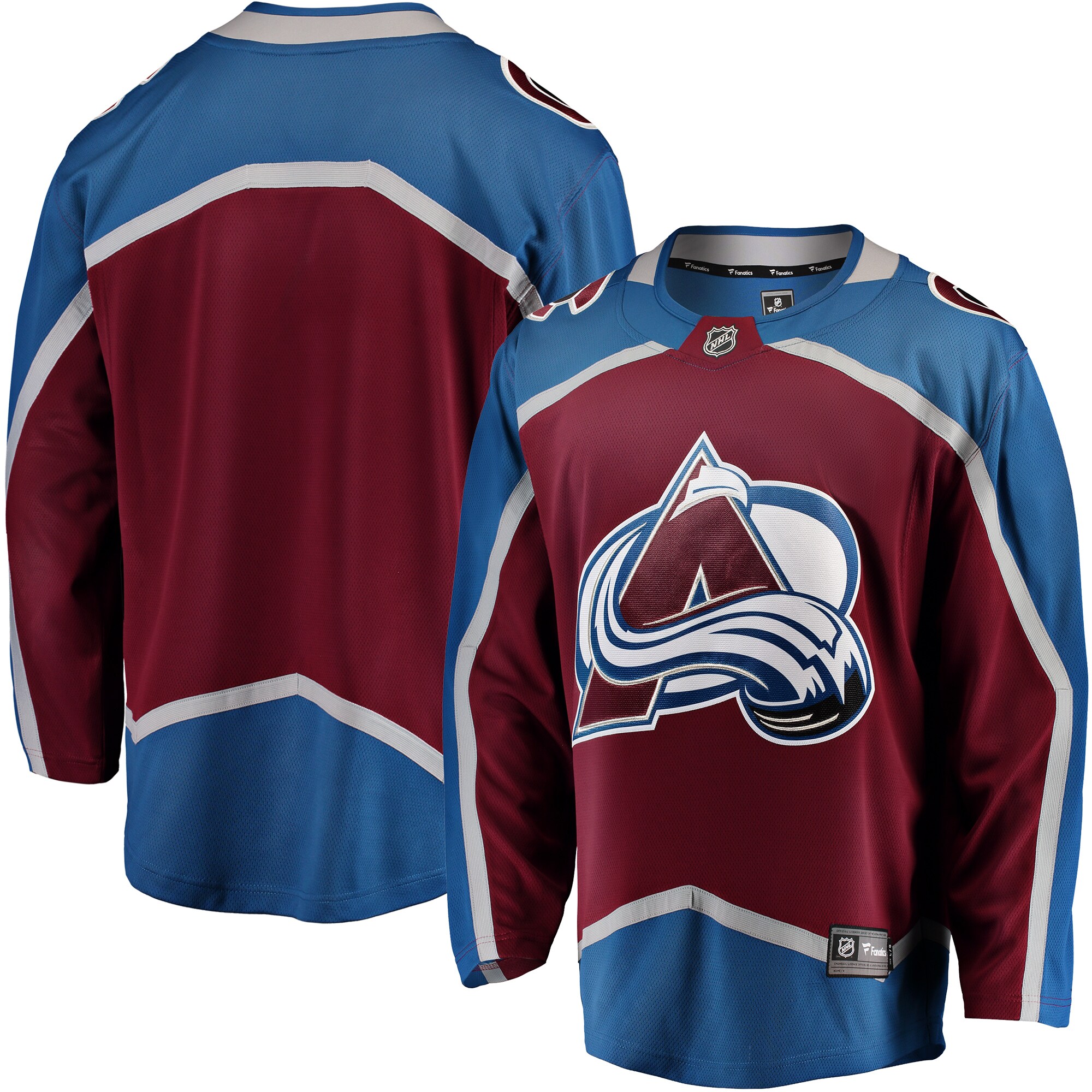 Colorado Avalanche Maroon Breakaway Home NHL Jersey Men's