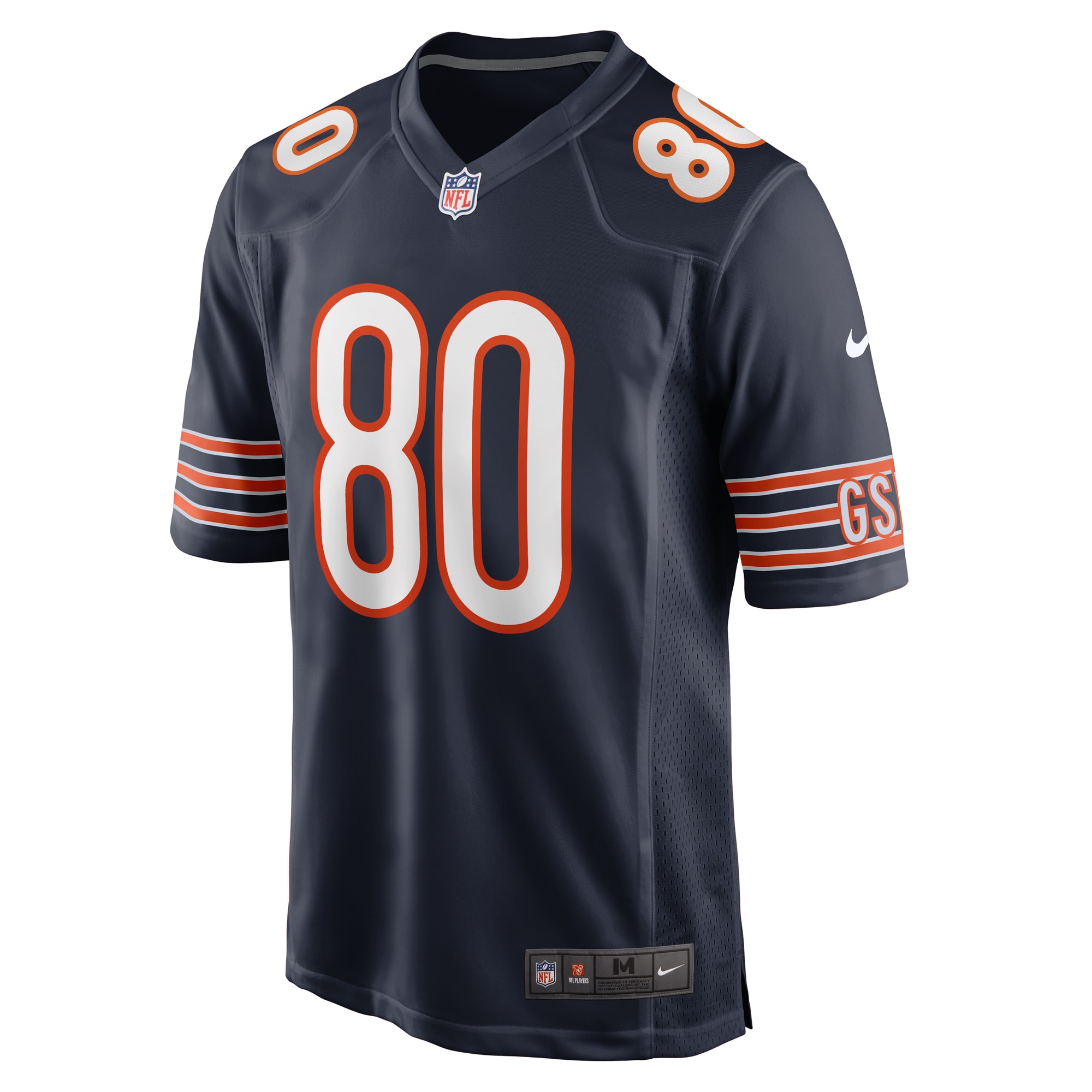 Chicago Bears Collin Johnson Navy Game NFL Jersey Men's