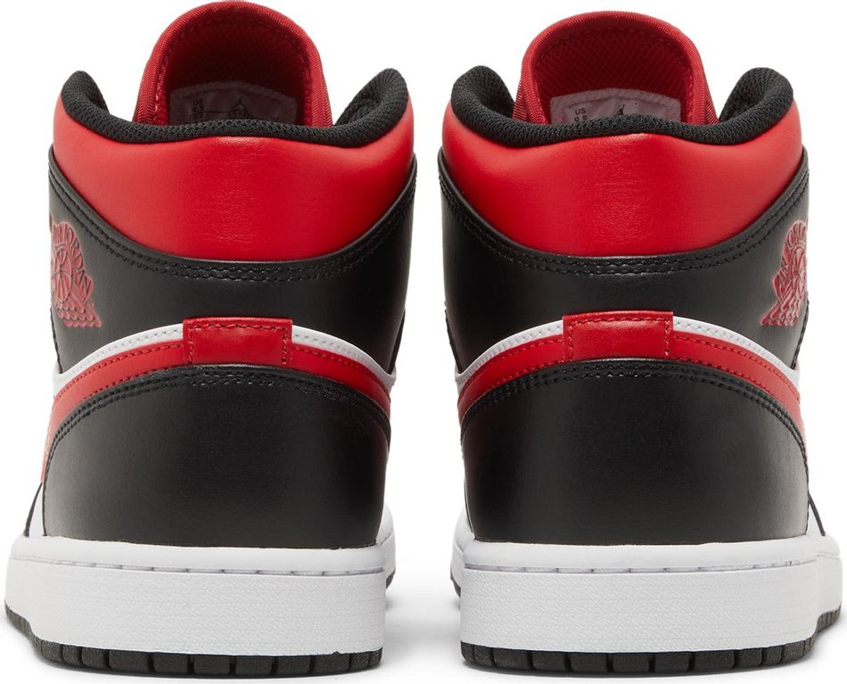 Air Jordan 1 Mid Bred Toe 554724-079