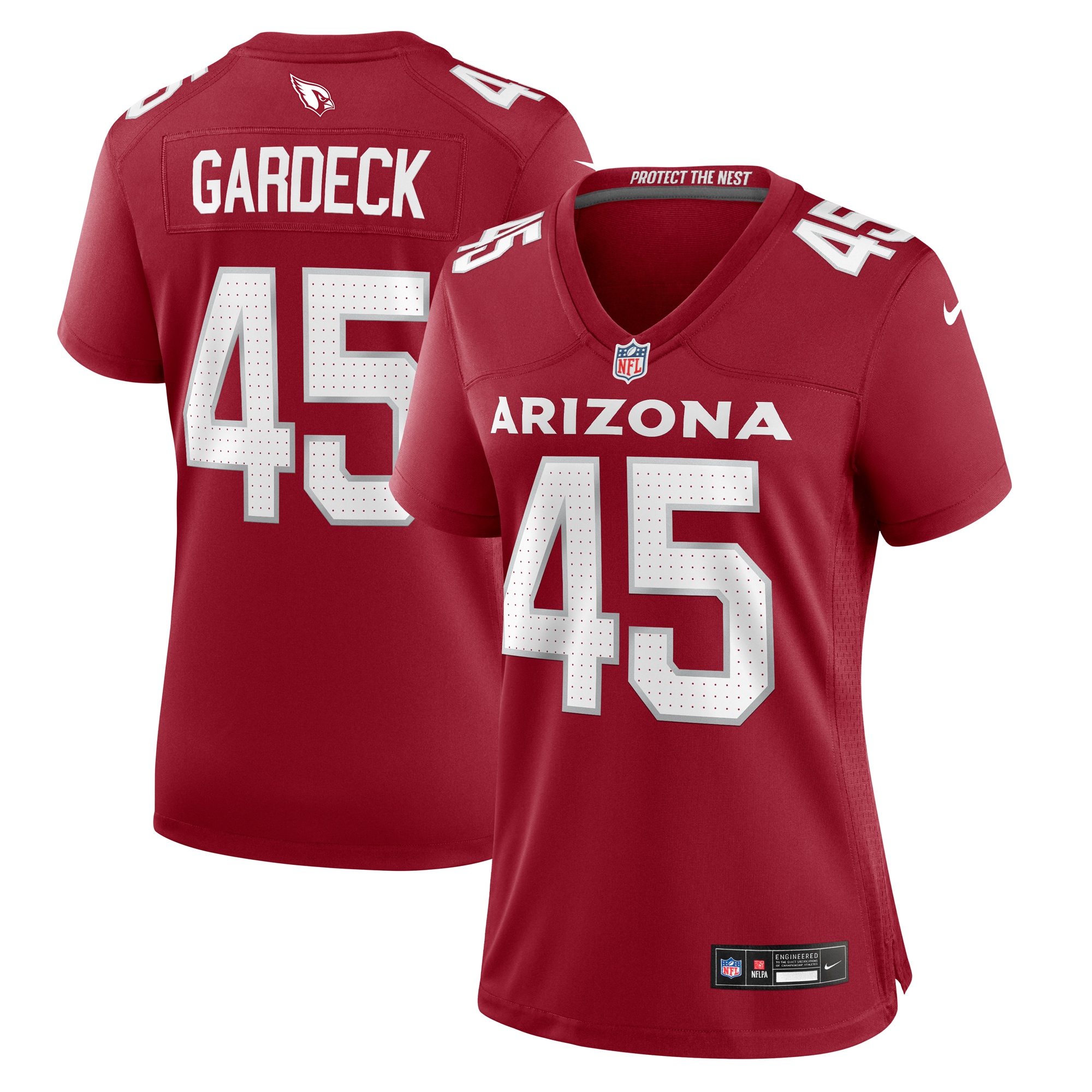 Arizona Cardinals Dennis Gardeck Cardinal Game NFL Jersey Women's