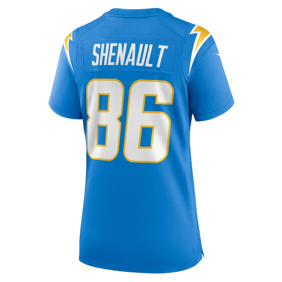 Laviska Shenault Jr. 86 Los Angeles Chargers Team Game Powder Blue NFL Jersey Women's
