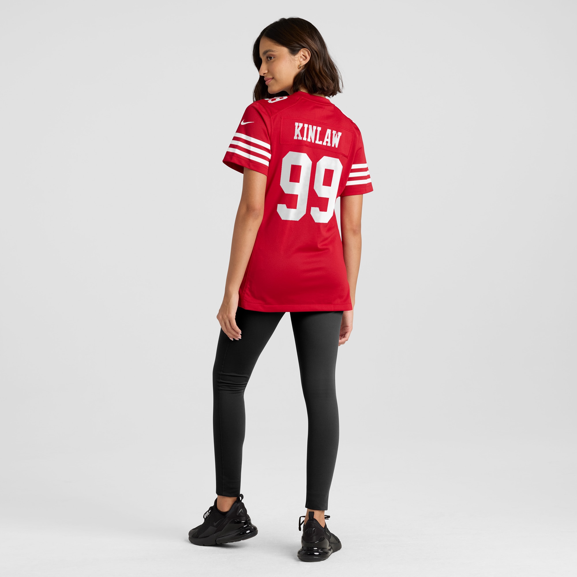 San Francisco 49ers Javon Kinlaw Scarlet Player NFL Jersey Women's
