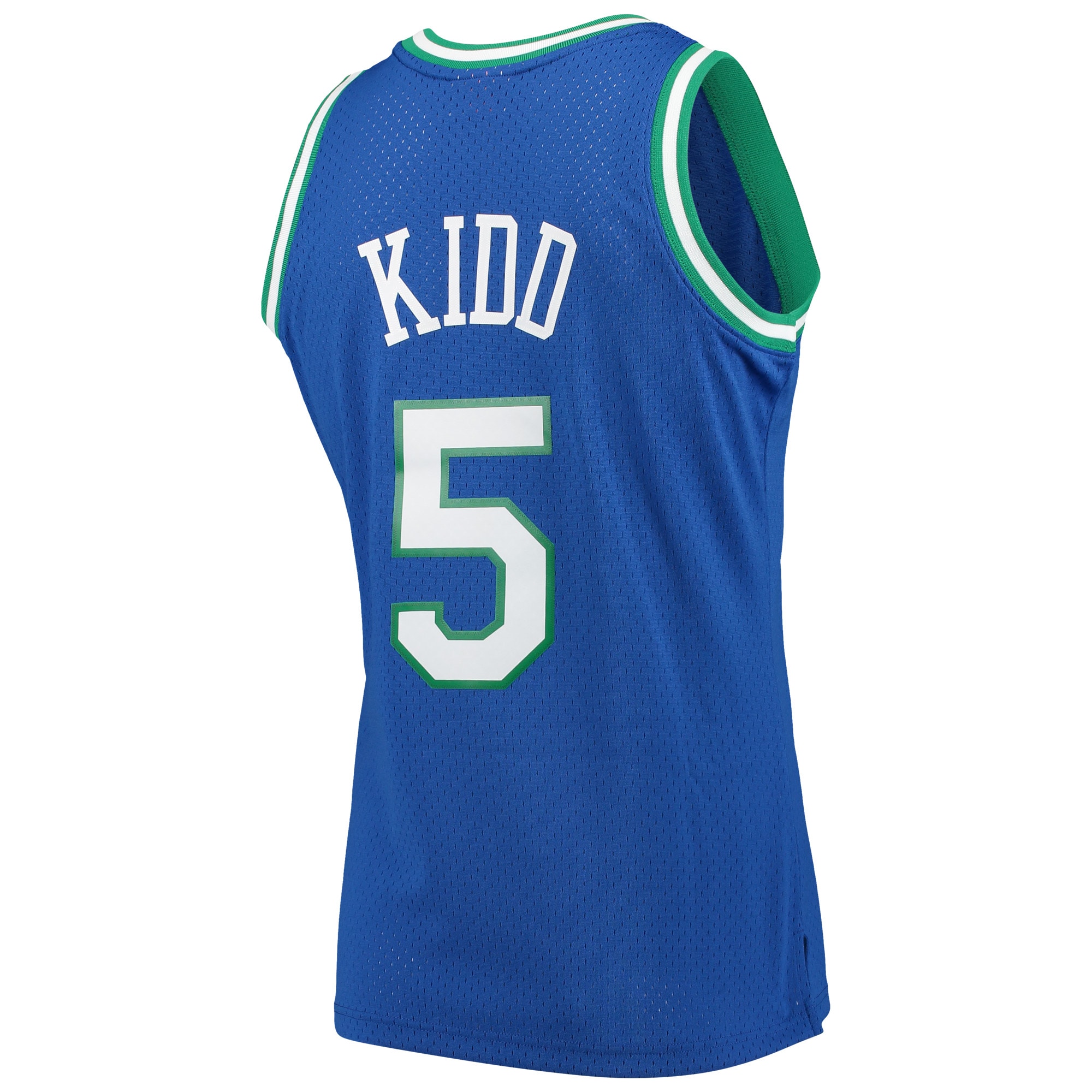 Mitchell Ness Jason Kidd Blue Dallas Mavericks 1994-95 Hardwood Classics Swingman Player NBA Jersey Men's