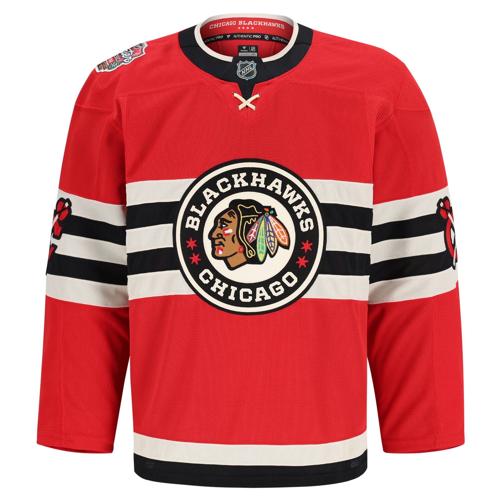 Chicago Blackhawks Red 2025 Winter Classic Pro NHL Jersey Men's