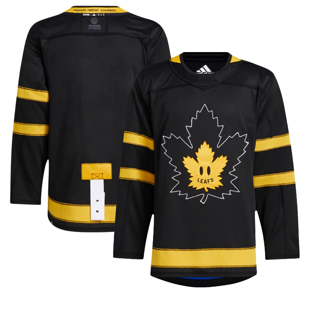 Black Toronto Maple Leafs x drew house Alternate Blank NHL Jersey Men's