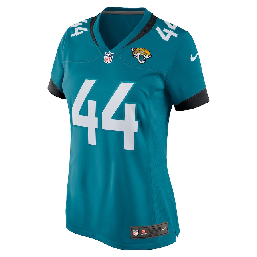 Travon Walker 44 Jacksonville Jaguars Teal NFL Jersey Women's