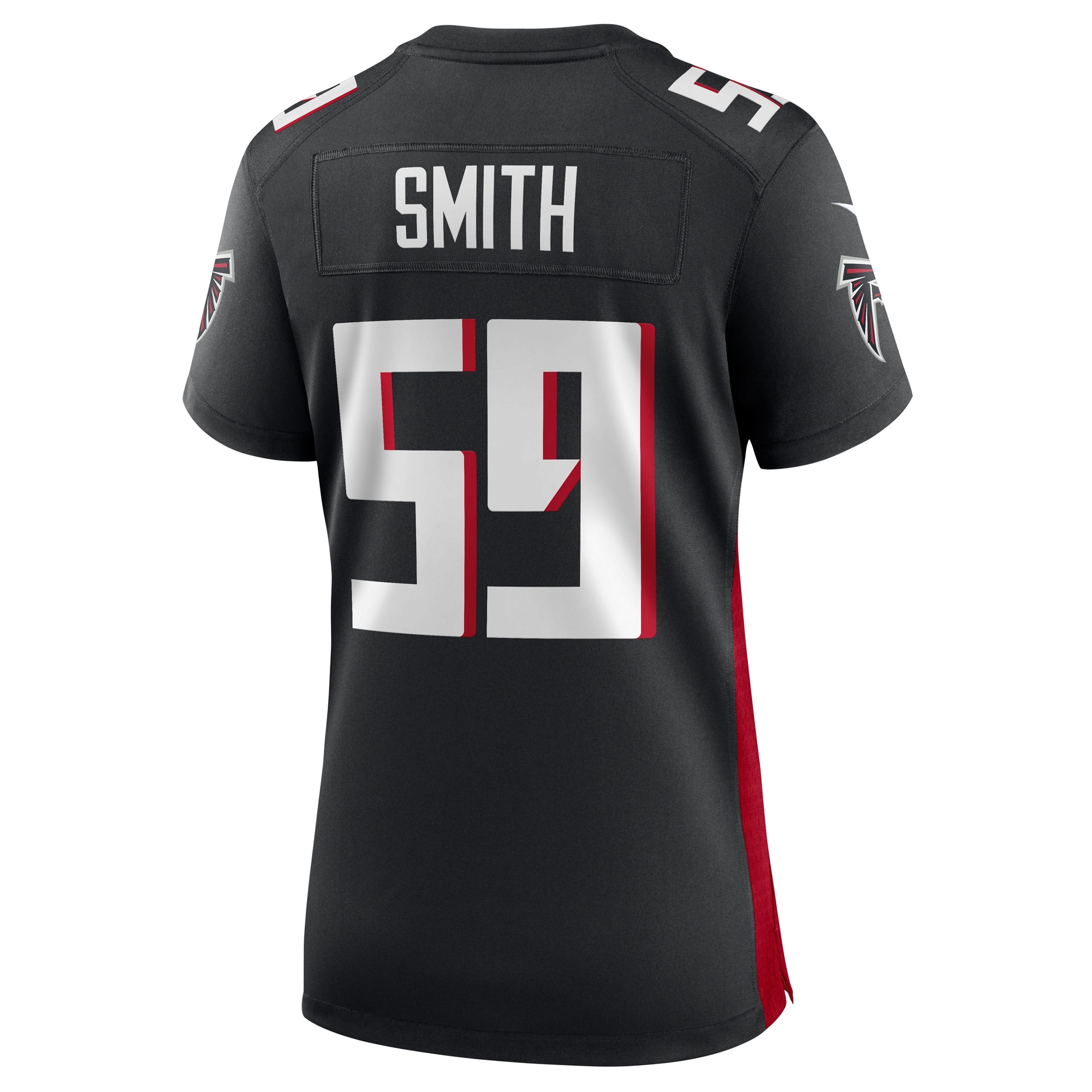 Atlanta Falcons Andre Smith Black Game NFL Jersey Women's