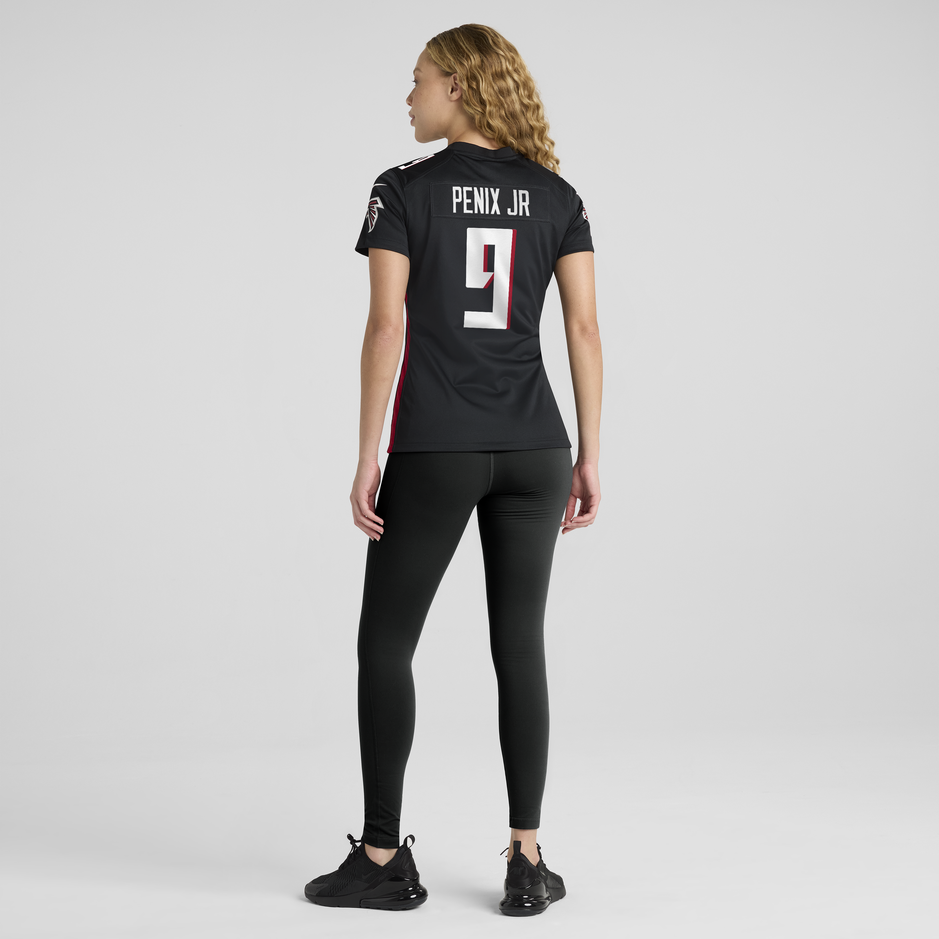 Atlanta Falcons Michael Penix Jr. Black Game NFL Jersey Women's