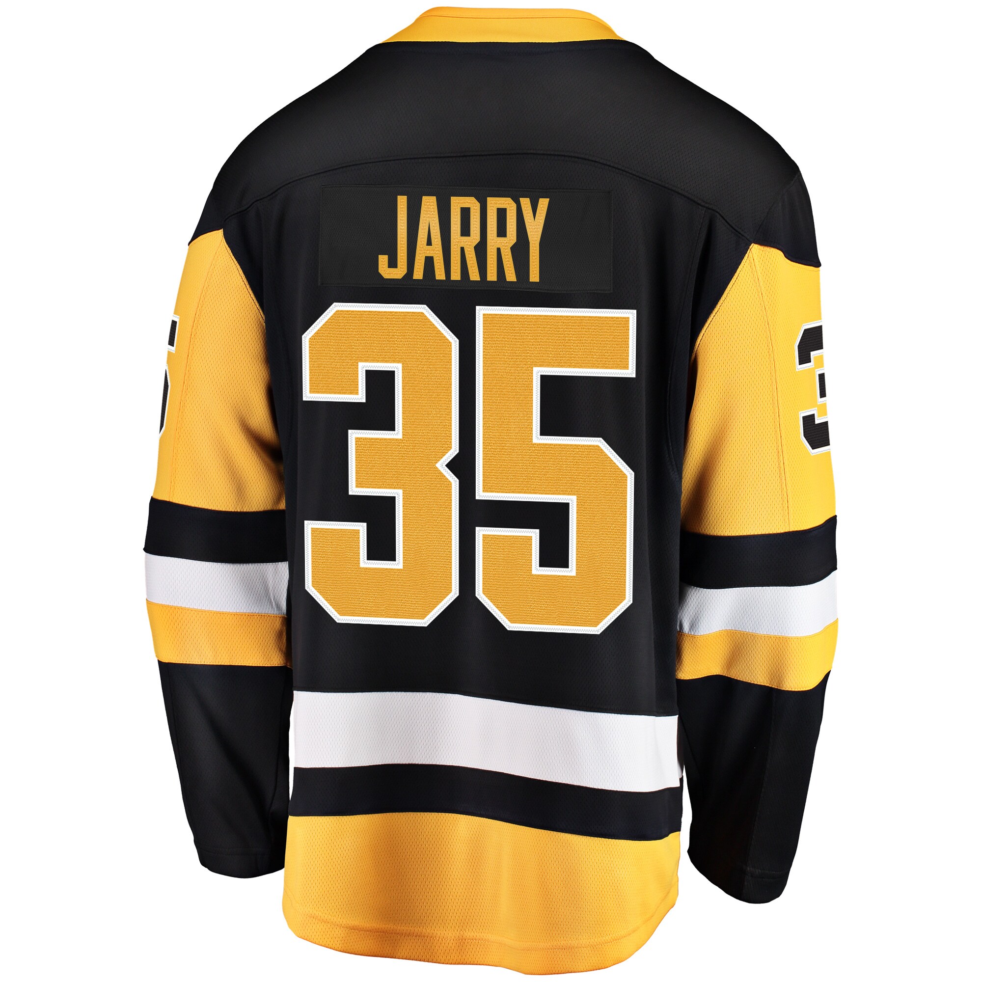 Pittsburgh Penguins Tristan Jarry Black Home Breakaway Player NHL Jersey Men's
