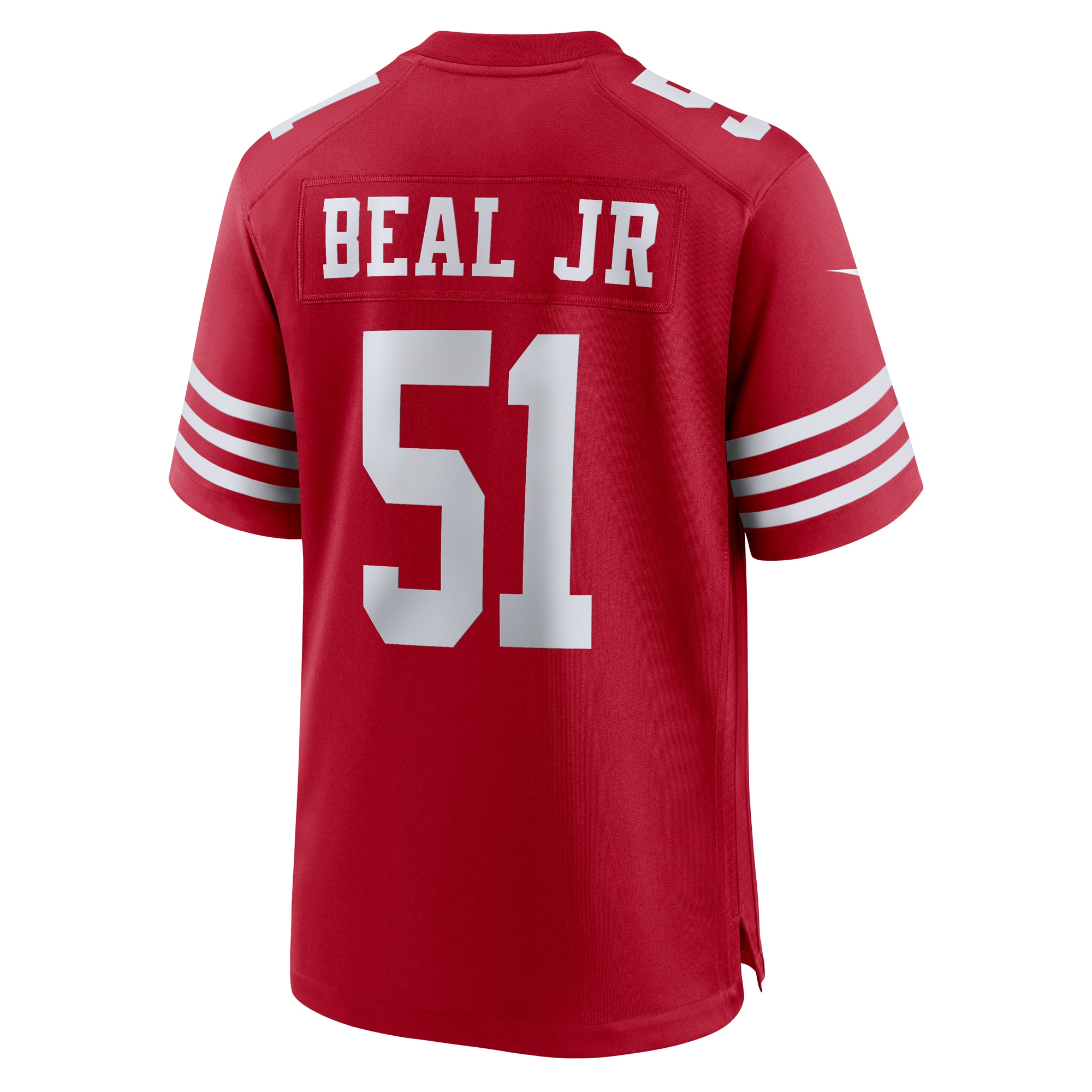 San Francisco 49ers Robert Beal Jr Scarlet Game NFL Jersey Men's