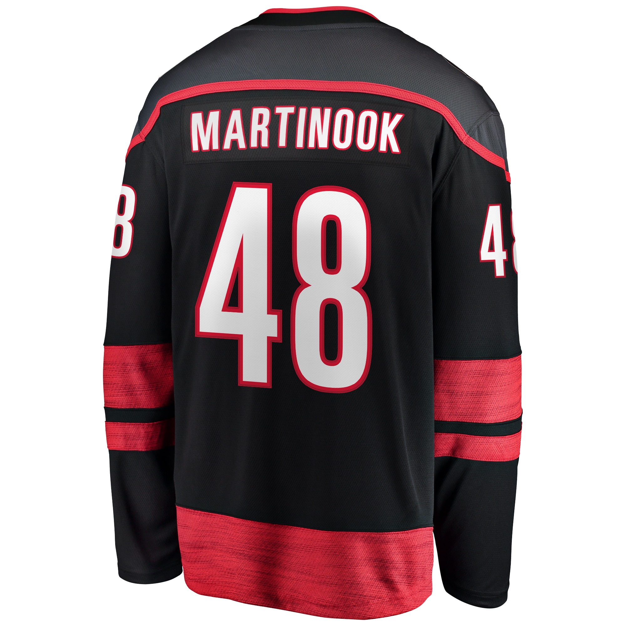 Carolina Hurricanes Jordan Martinook Black Home Breakaway NHL Jersey Men's