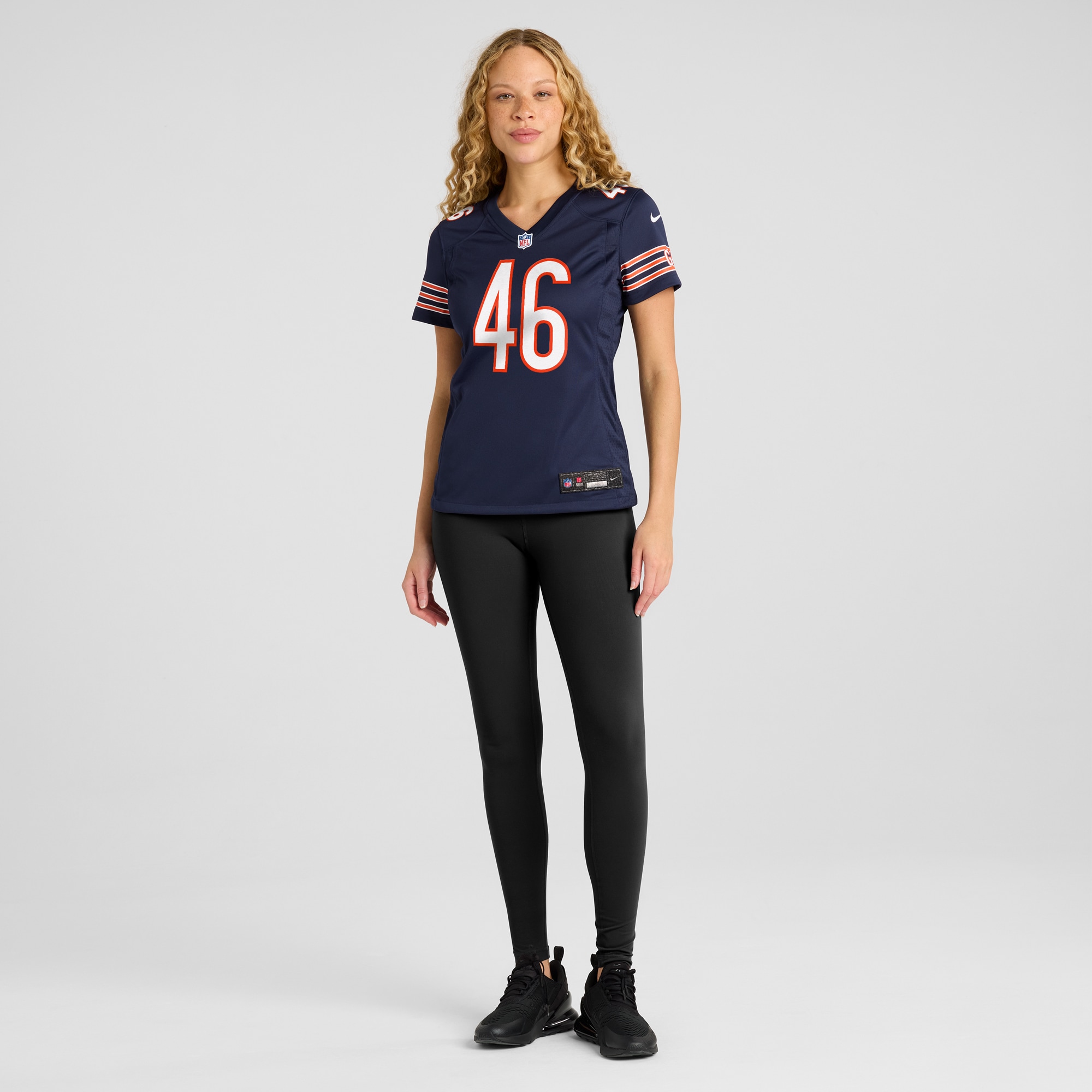 Chicago Bears Christian Matthew Navy Game NFL Jersey Women's