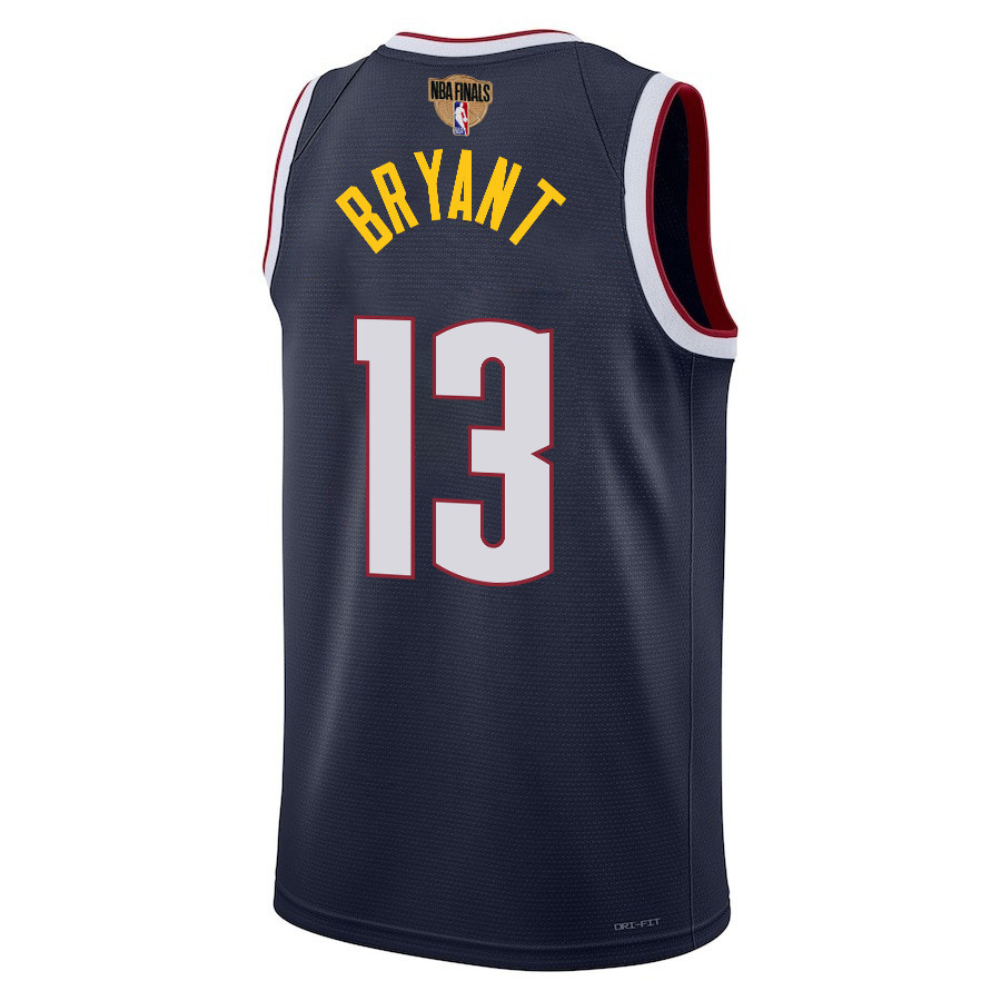 Thomas Bryant 13 Denver Nuggets Final Champions 2023 Swingma Black NBA Jersey Youth