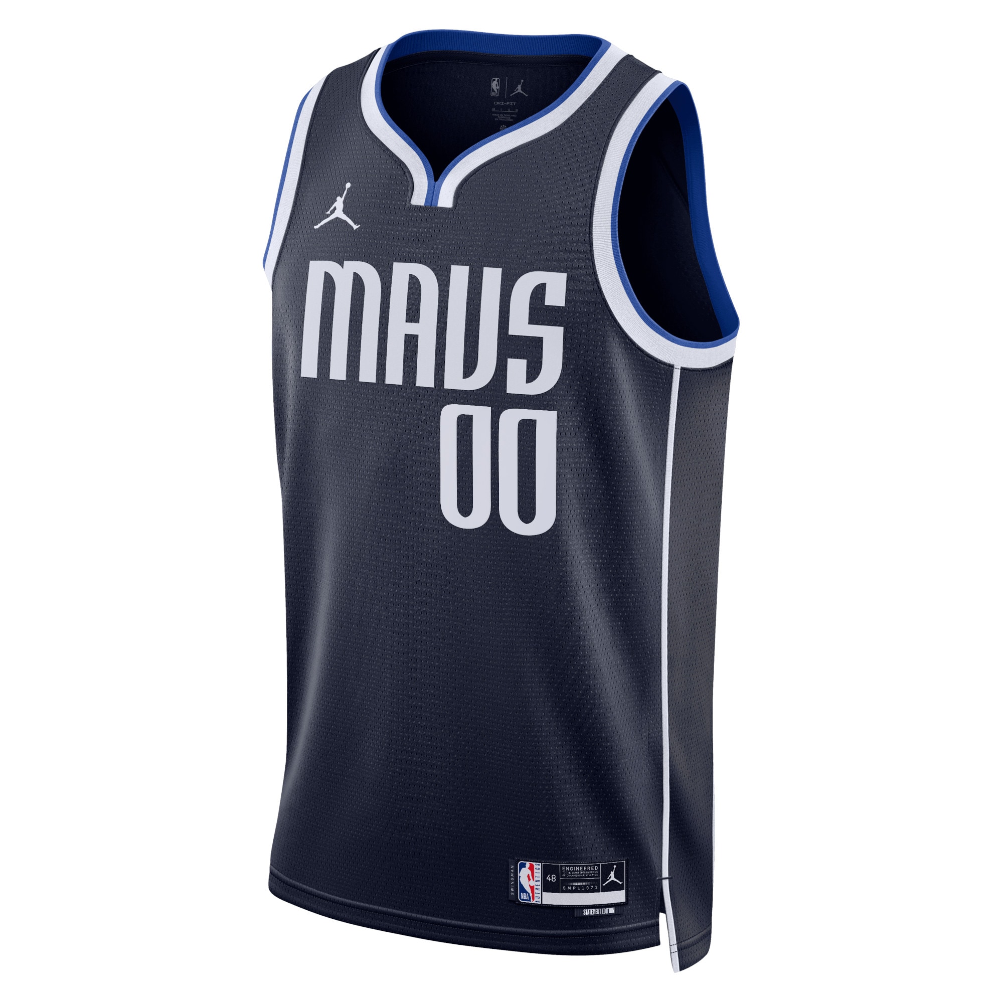 Dallas Mavericks Jordan Statement Swingman Custom Unisex NBA Jersey Unisex