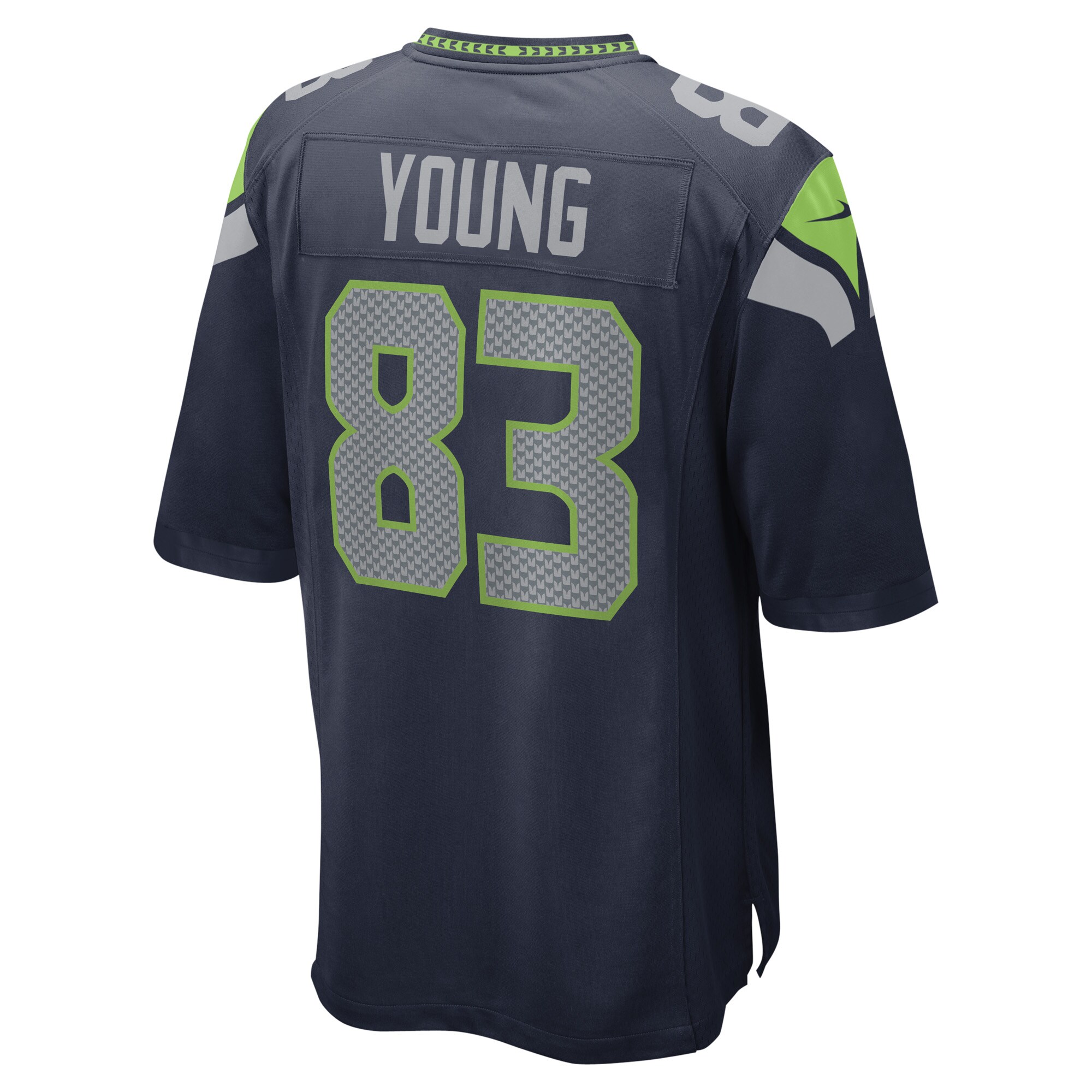 Seattle Seahawks Dareke Young College Navy Game Player NFL Jersey Men's