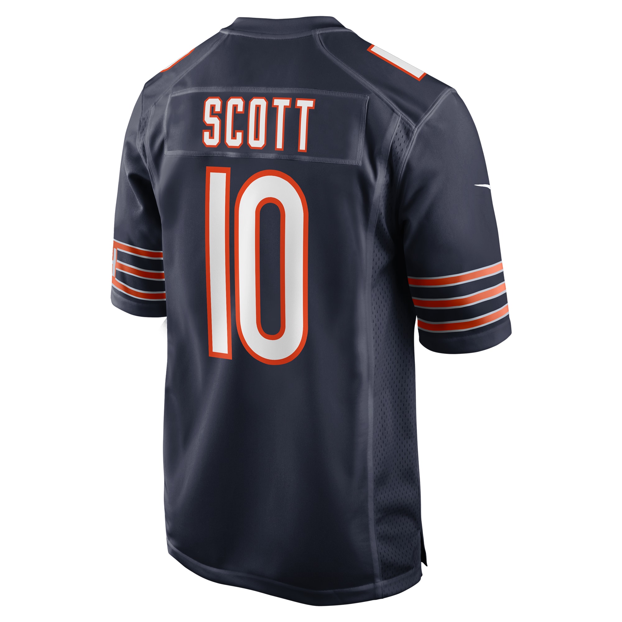 Chicago Bears Tyler Scott Navy Game NFL Jersey Men's