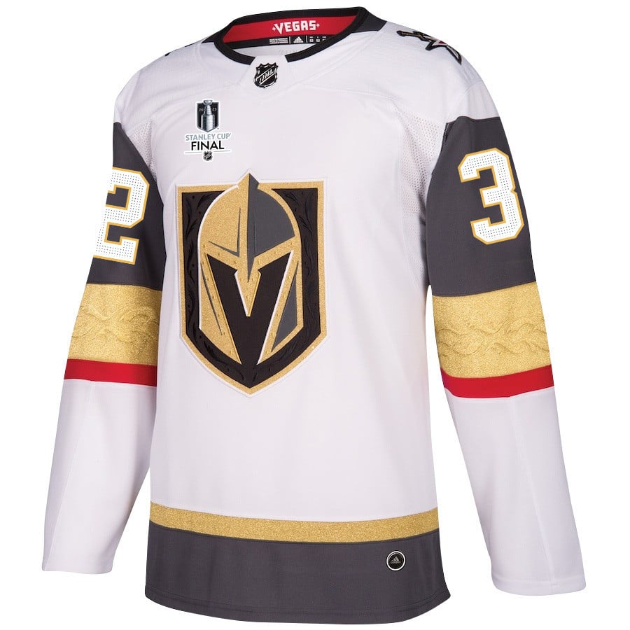 Jonathan Quick 32 Vegas Golden Knights Stanley Cup 2023 Final Patch Away Breakaway White NHL Jersey Men's