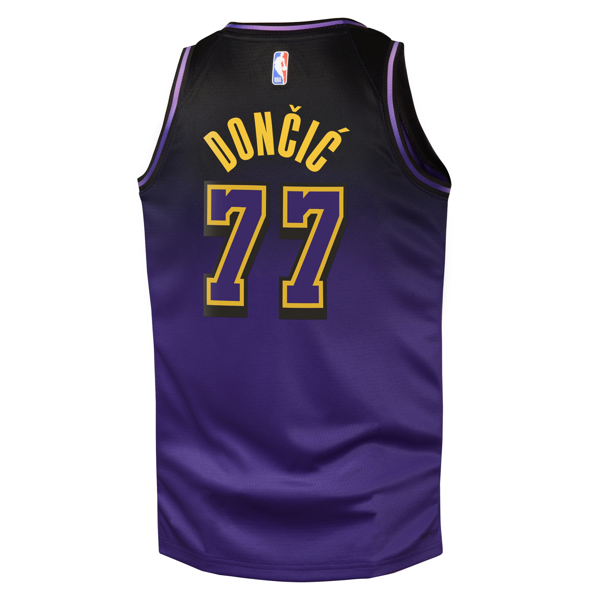 Los Angeles Lakers City Edition Swingman 2024 Purple Luka Don?i NBA Jersey Youth