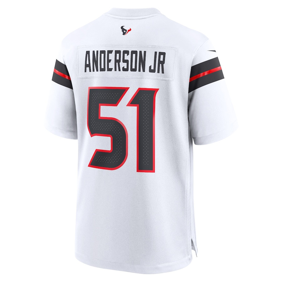 Will Anderson Jr. 51 Houston Texans Game White NFL Jersey Men's