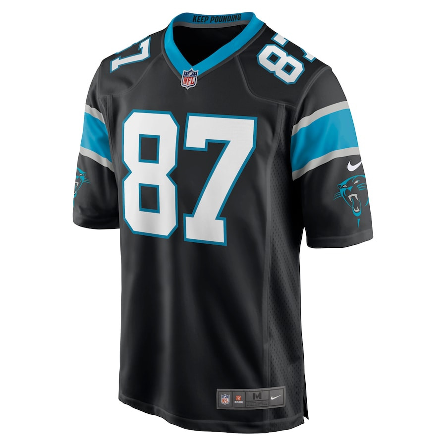 Muhsin Muhammad 87 Carolina Panthers Retired Black NFL Jersey Men's