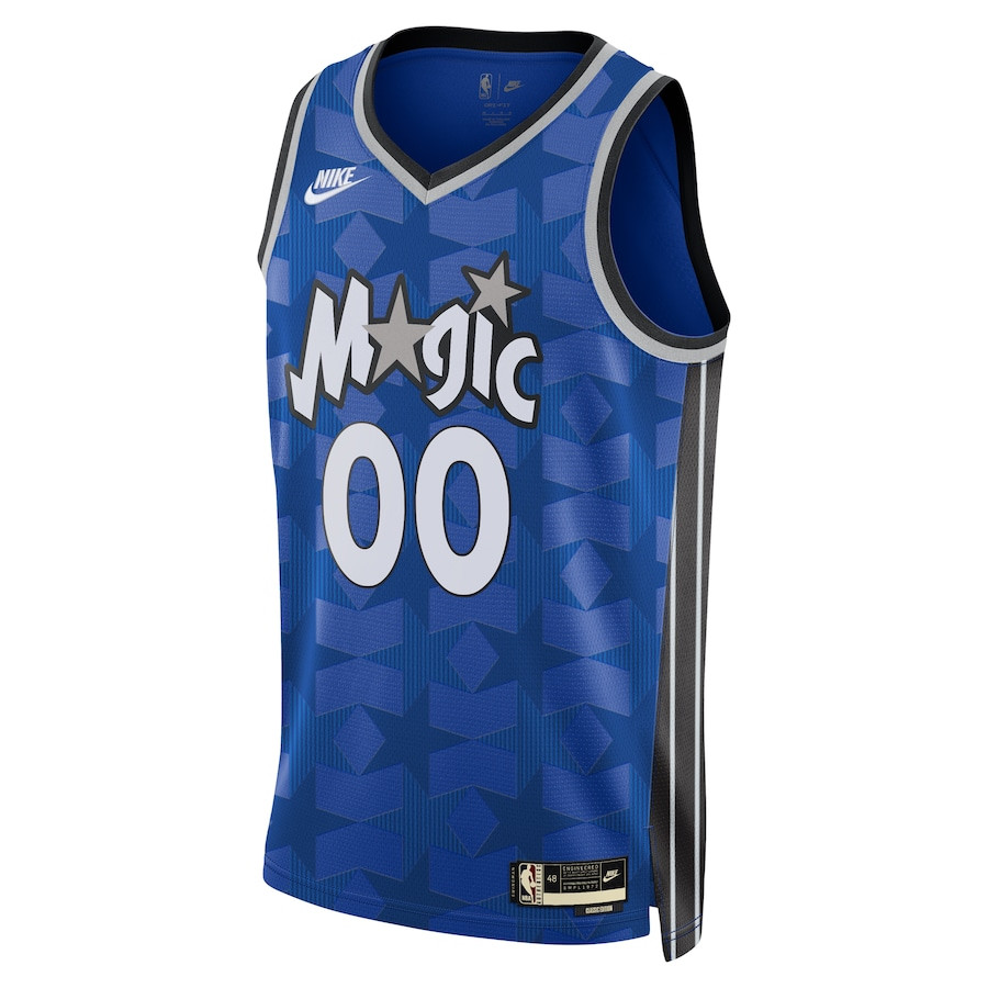 Orlando Magic Unisex 2023/24 Custom Swingman ??Classic Edition Blue NBA Jersey Unisex