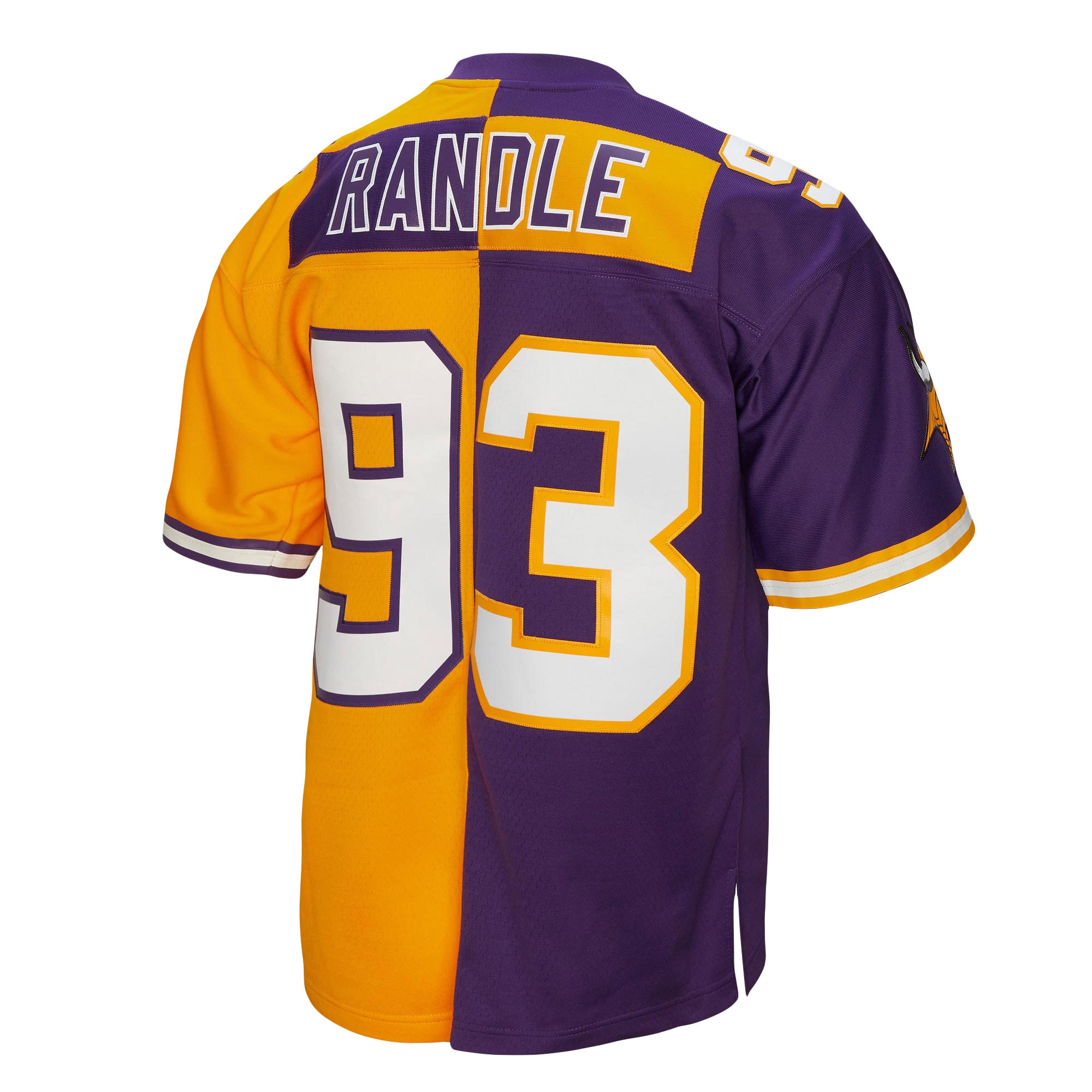 Minnesota Vikings John Randle Mitchell Ness Purple/Gold 1998 Split Legacy NFL Jersey Men's