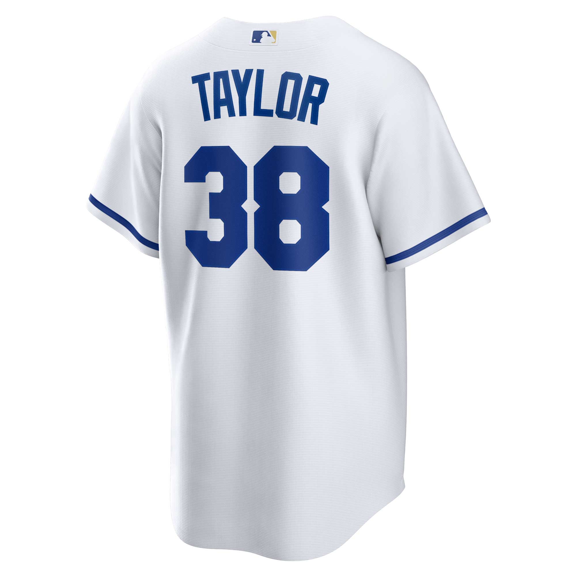 Kansas City Royals Josh Taylor White Home Player MLB Jersey Men's