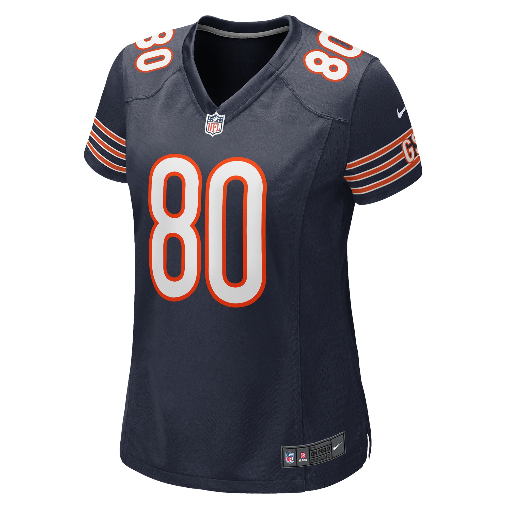 Chicago Bears Collin Johnson Navy Game NFL Jersey Women's