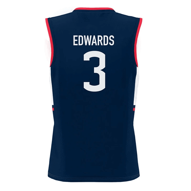 Aaliyah Edwards #3 UConn Huskies Navy NCAA Jersey Men's