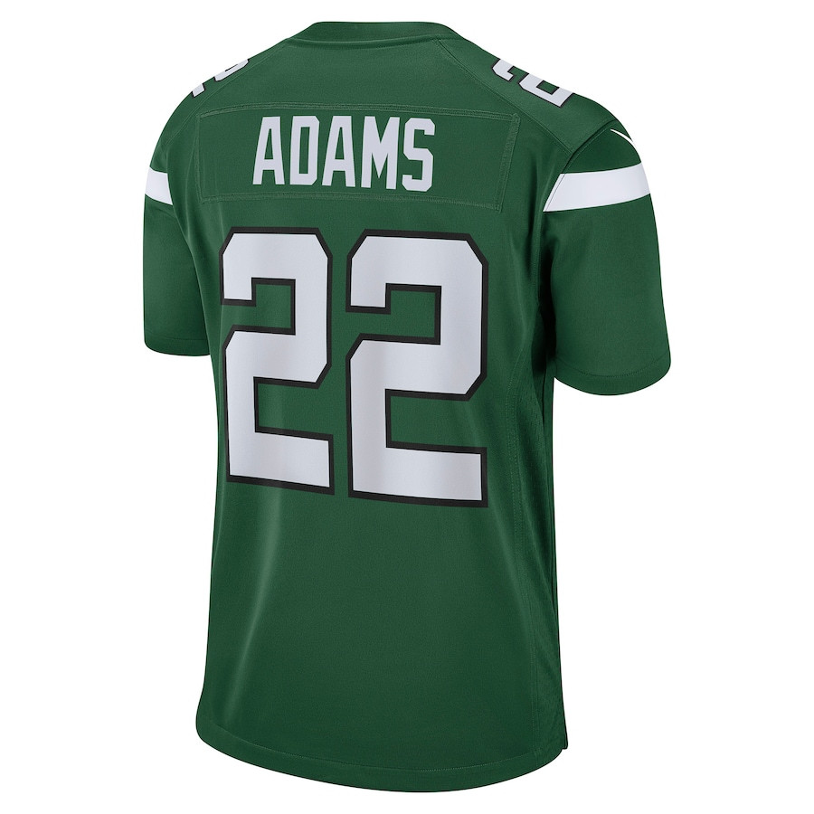 Tony Adams 22 New York Jets Game Player Gotham Green NFL Jersey Men's