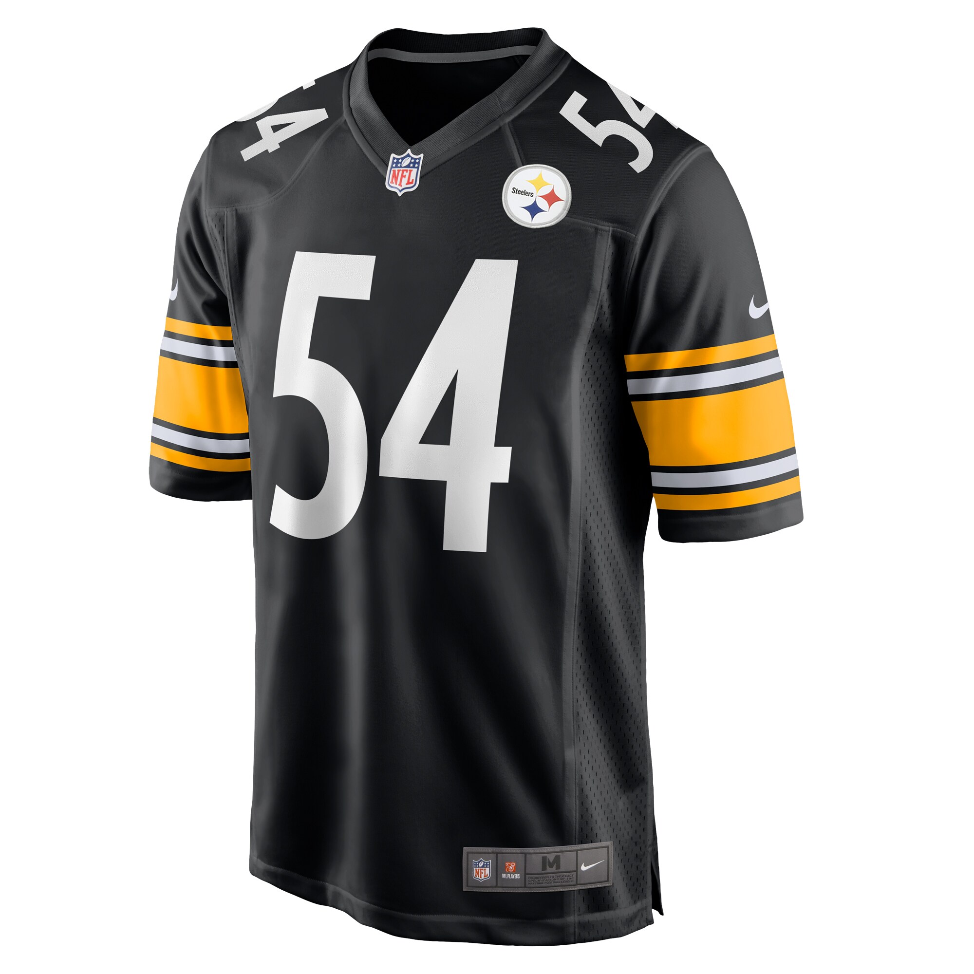Pittsburgh Steelers Zach Frazier Black Game NFL Jersey Men's