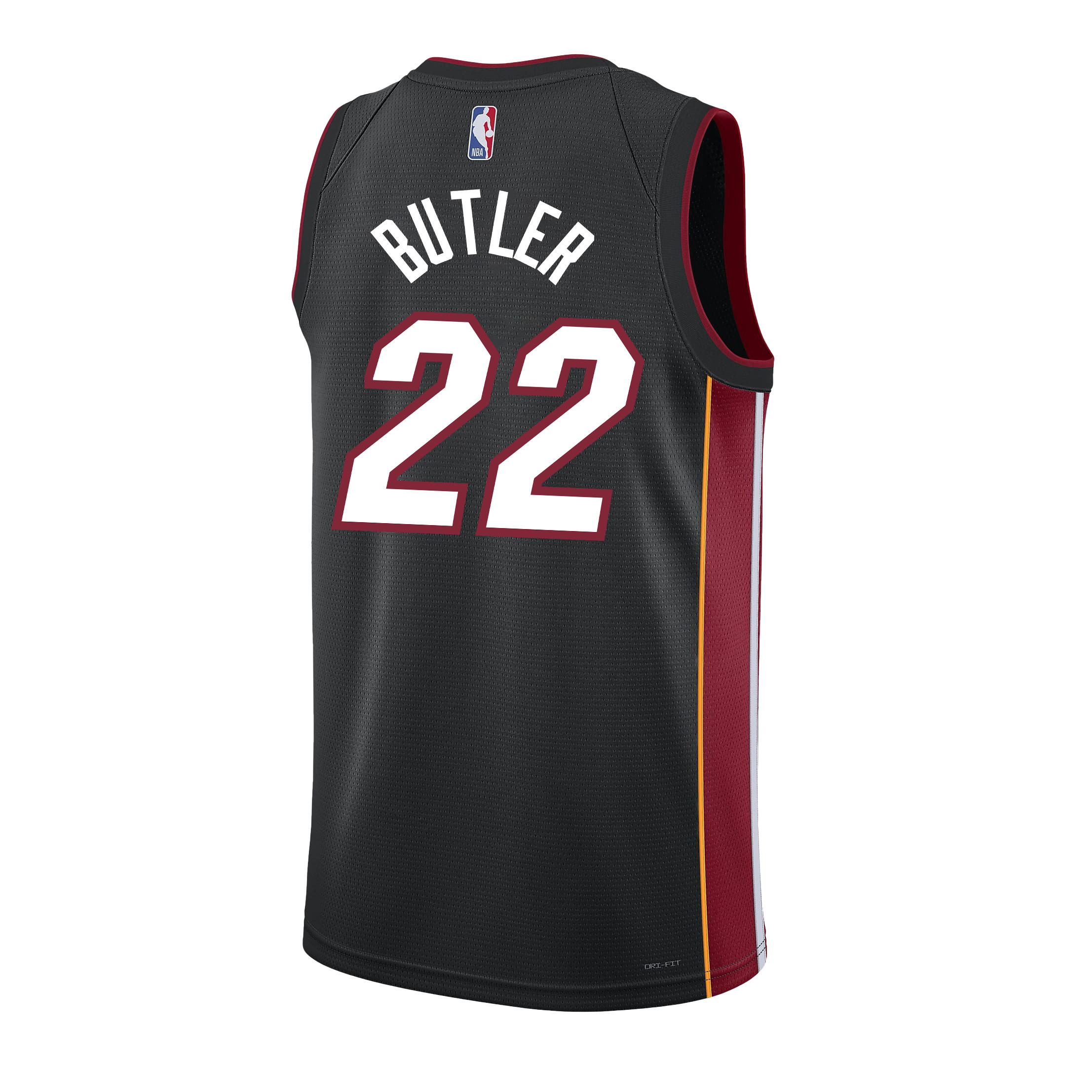 Jimmy Butler 22 Miami Heat Scorching Success 2023 Champions Swingman Black NBA Jersey Men's