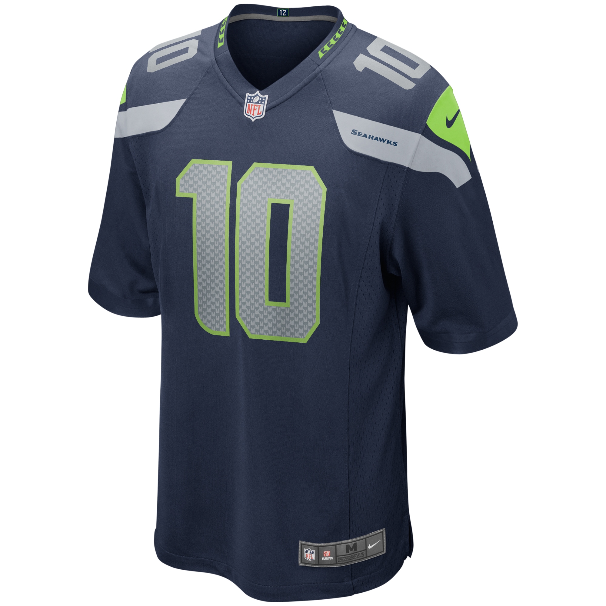 Seattle Seahawks Jim Zorn College Navy Game Retired Player NFL Jersey Men's