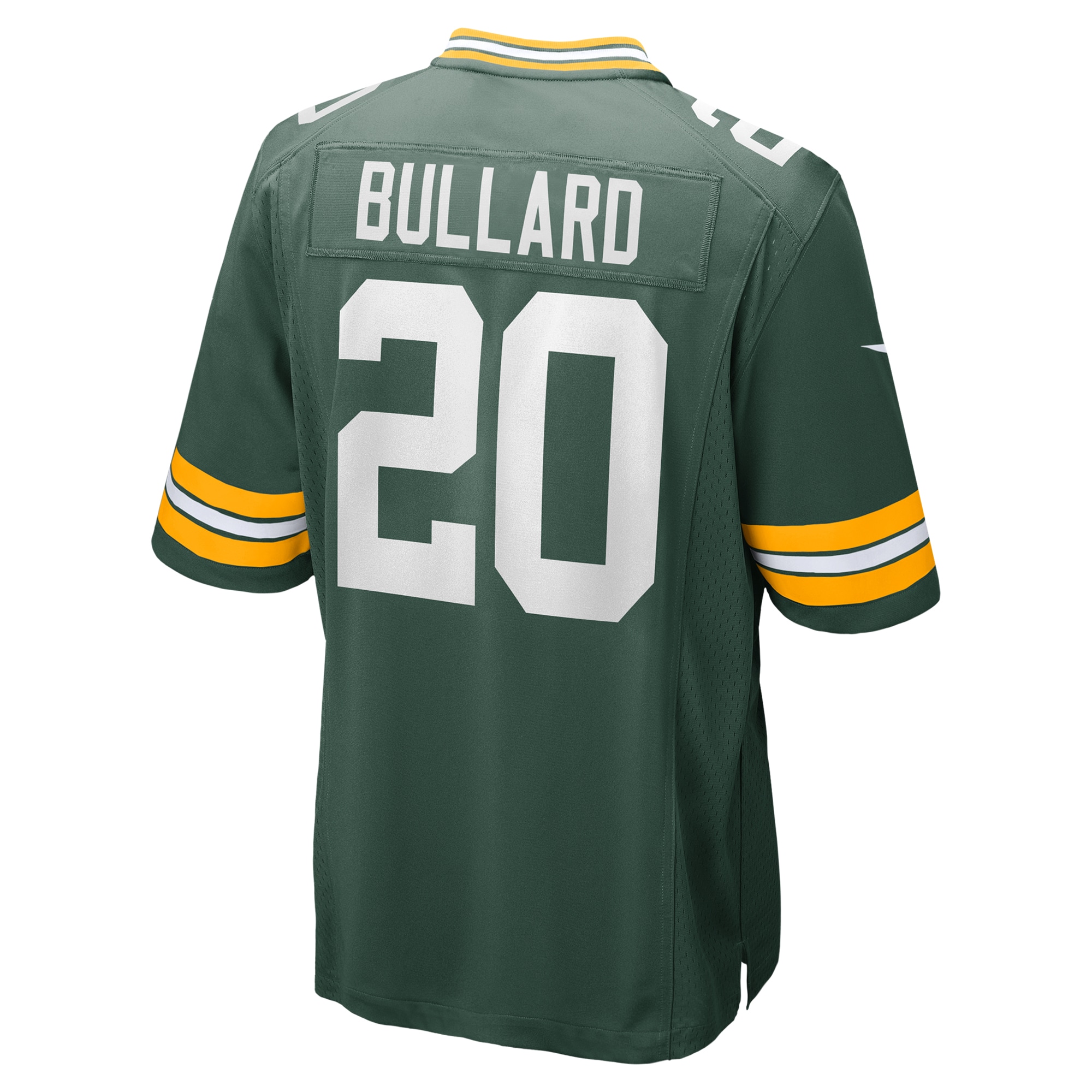 Green Bay Packers Javon Bullard Green Game NFL Jersey Men's