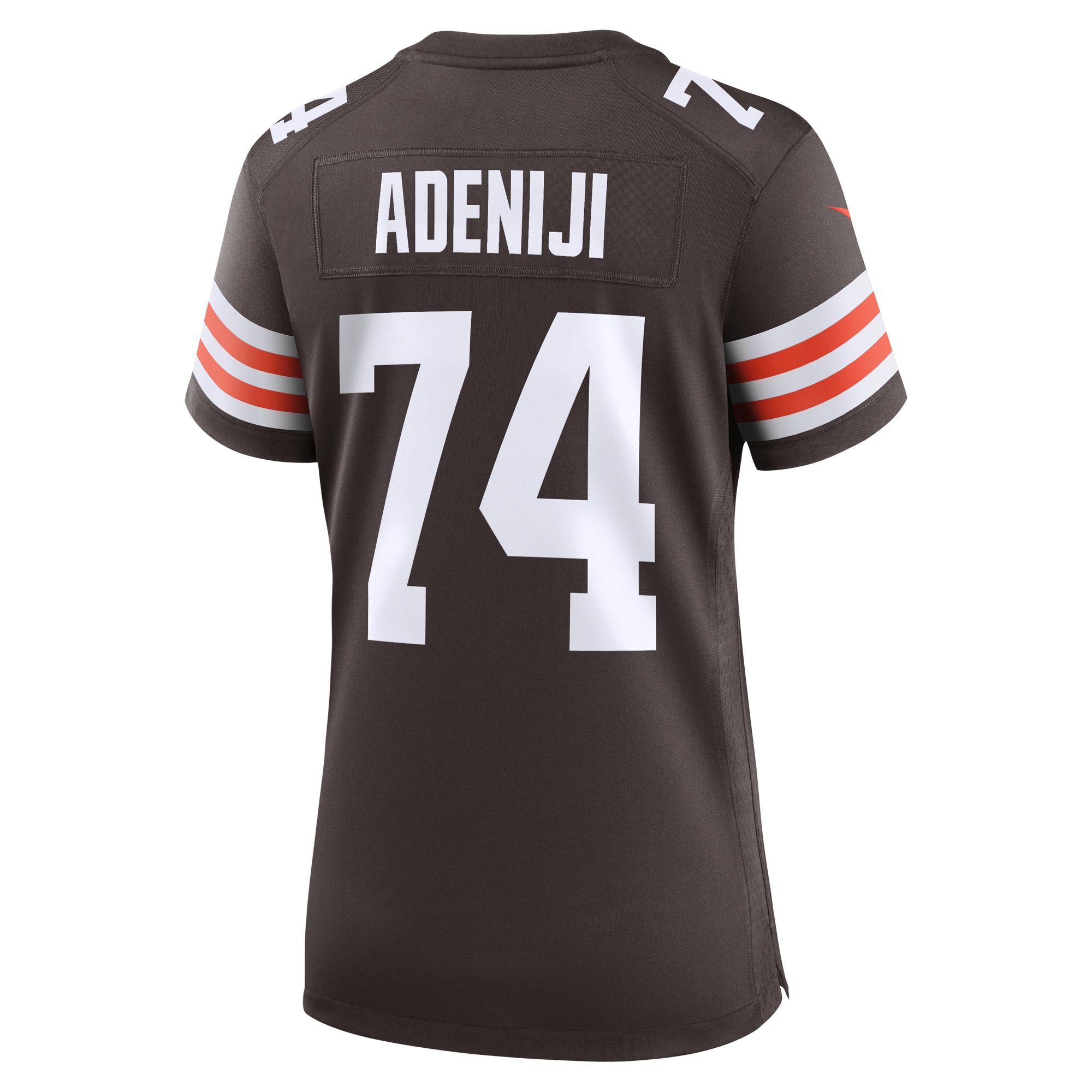 Cleveland Browns Hakeem Adeniji Brown Game NFL Jersey Women's