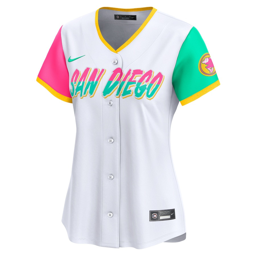 San Diego Padres City Connect Limited White MLB Jersey Women's